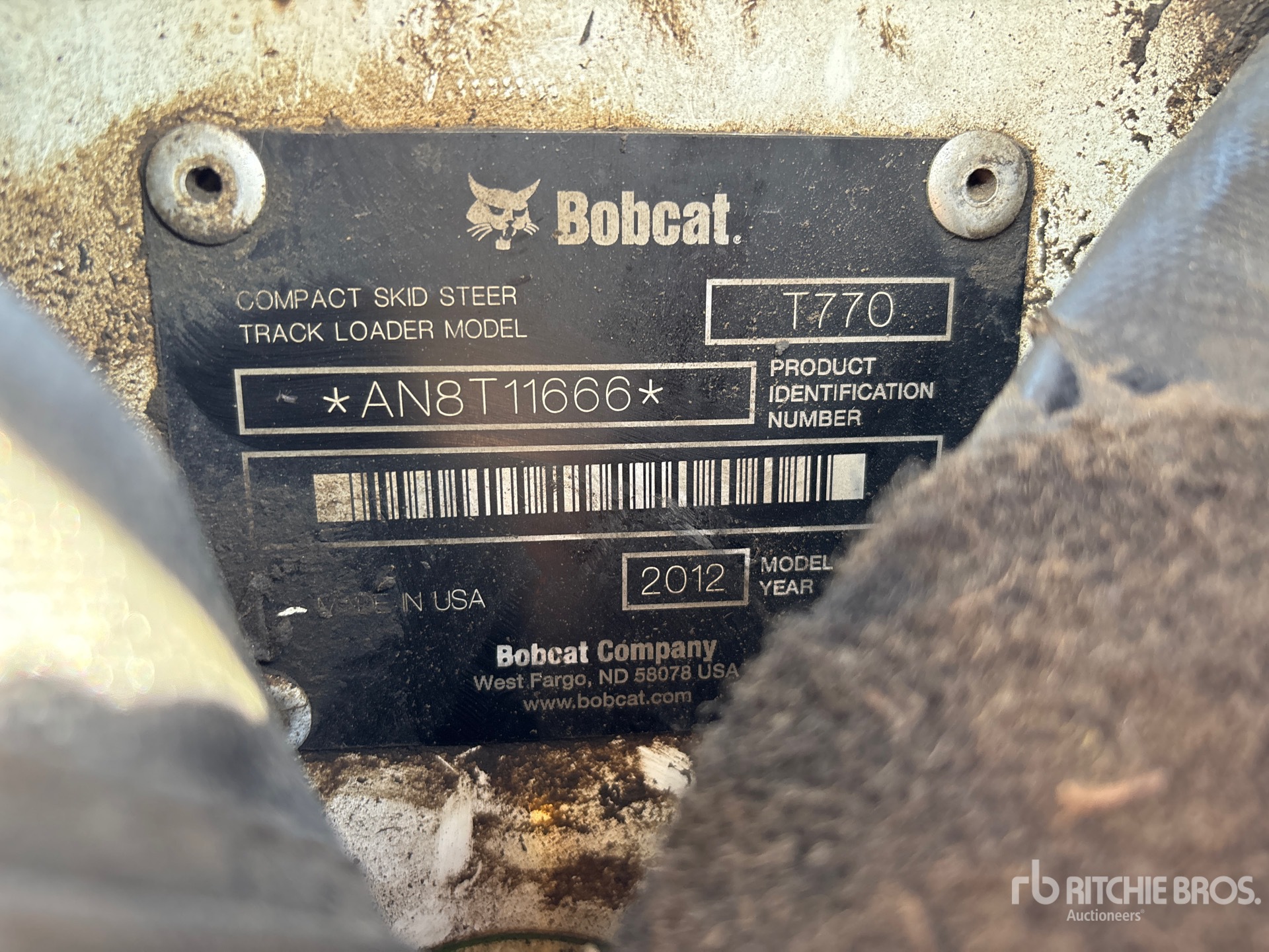 2012 Bobcat T770