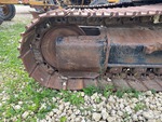 Undercarriage with Left Track Tensioner