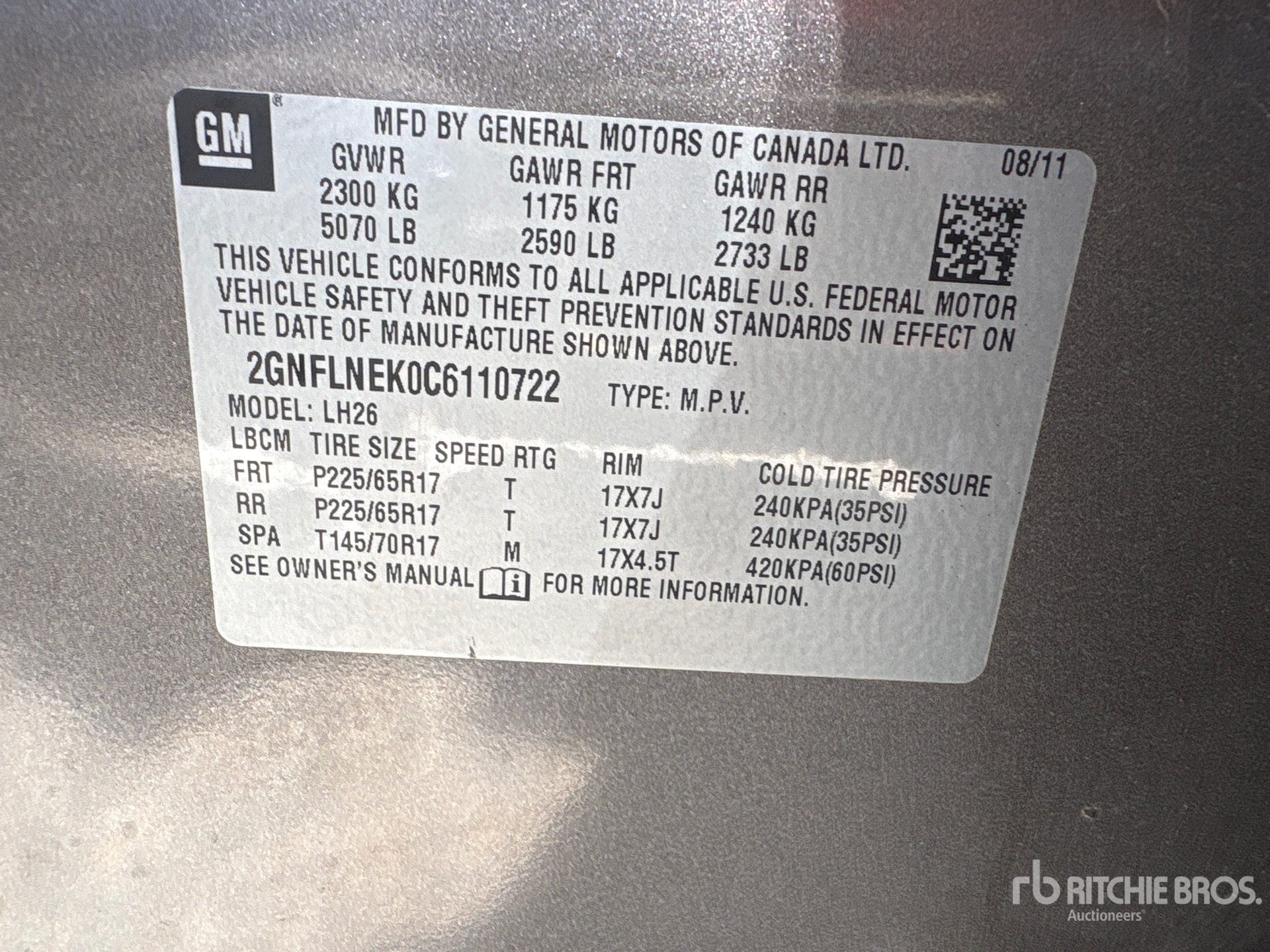 2012 Chevrolet EQUINOX