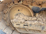 Undercarriage with Left Front Idler