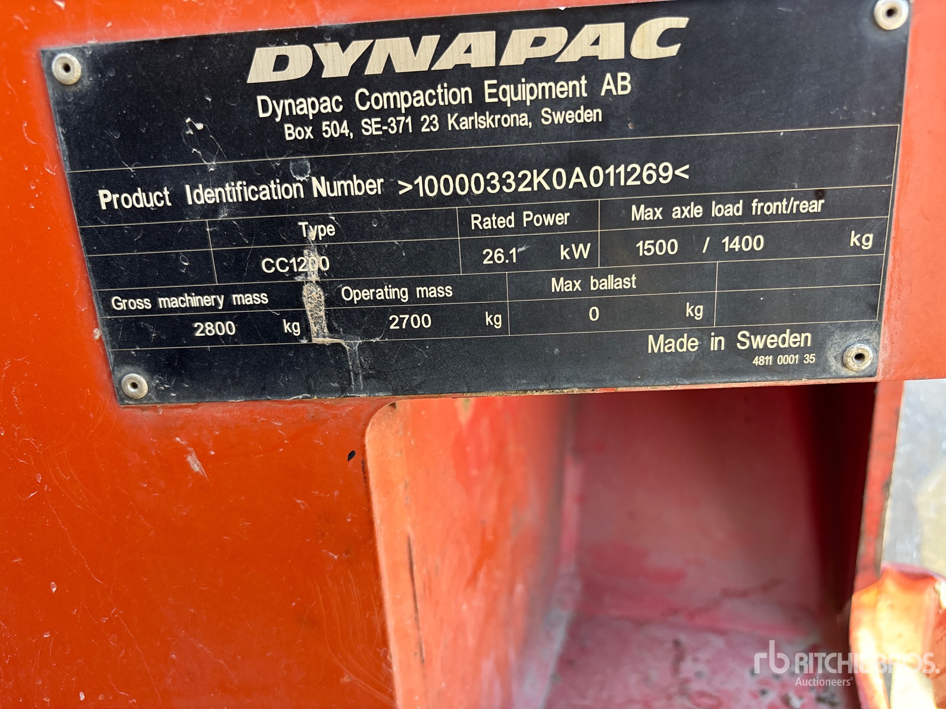 2013 Dynapac CC1200