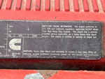 Engine with Emission Label