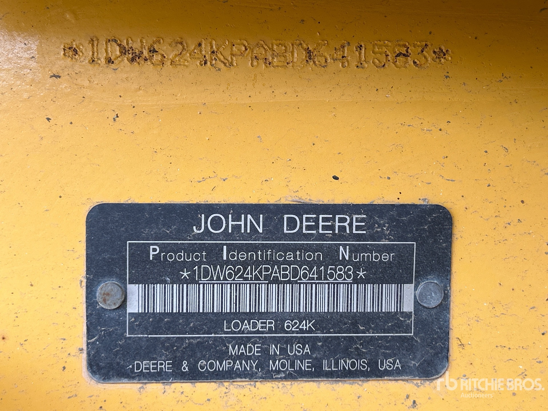 2012 John Deere 624K