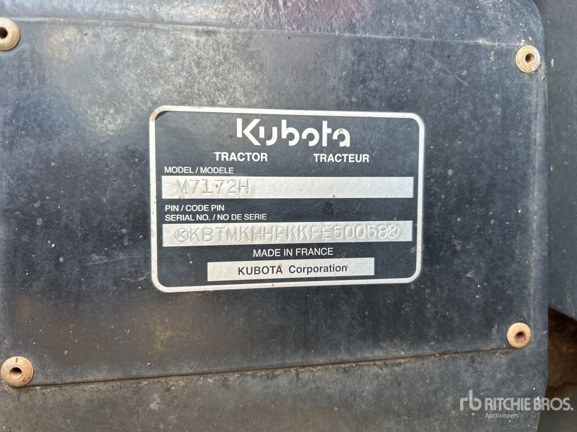 2020 Kubota M7172