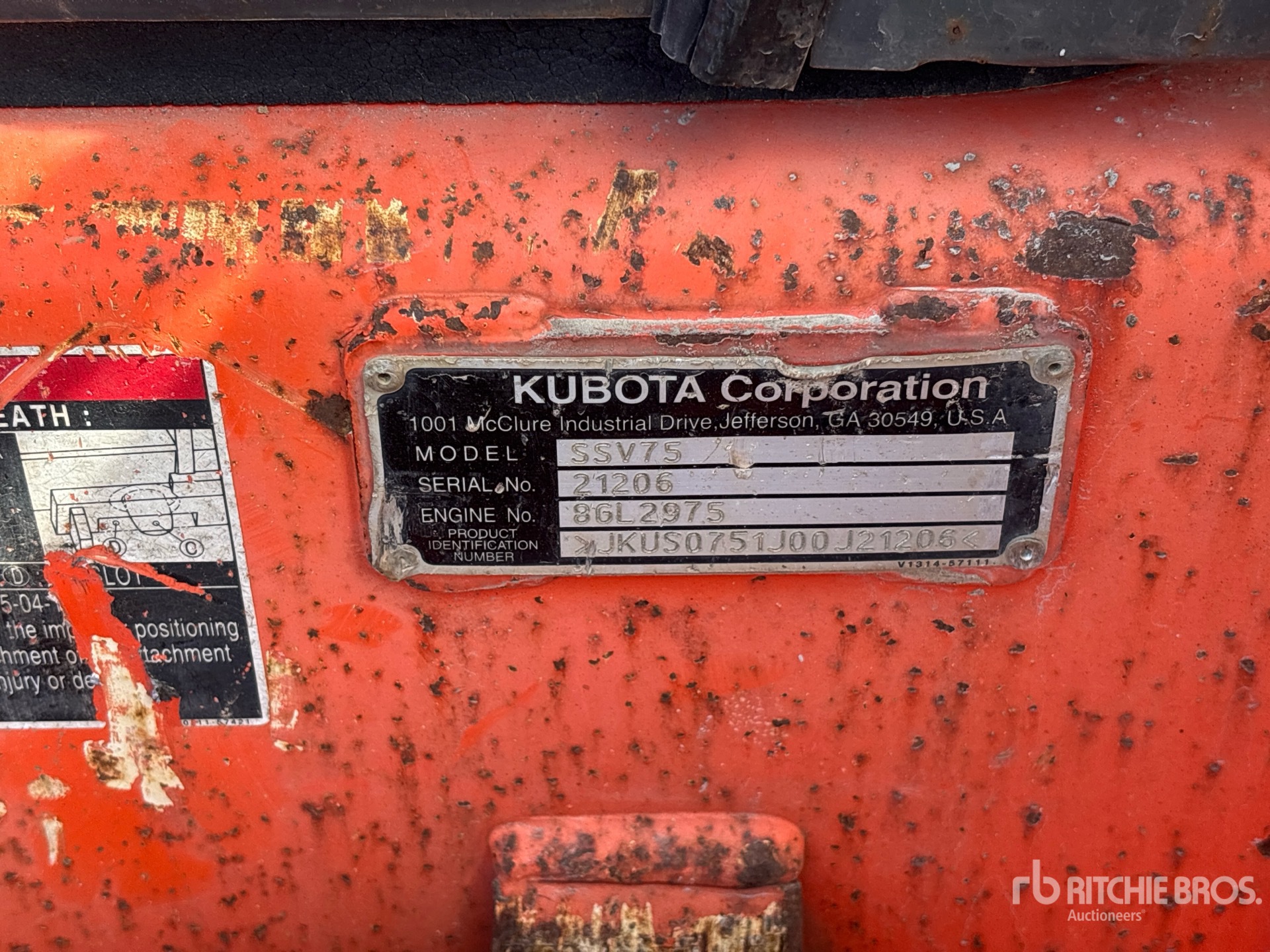 2016 Kubota SSV75