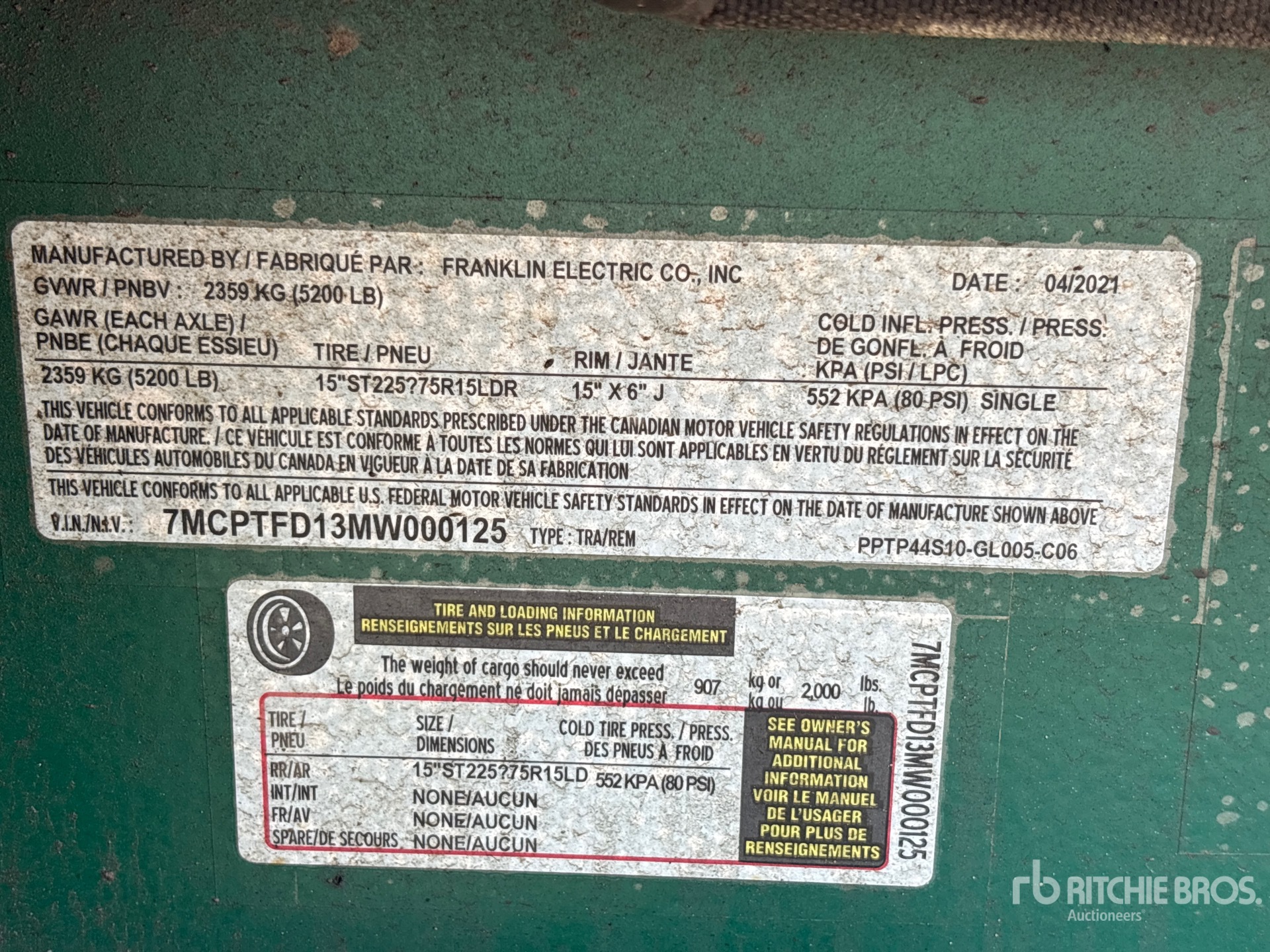 2021 Pioneer Pump PP44S10L71