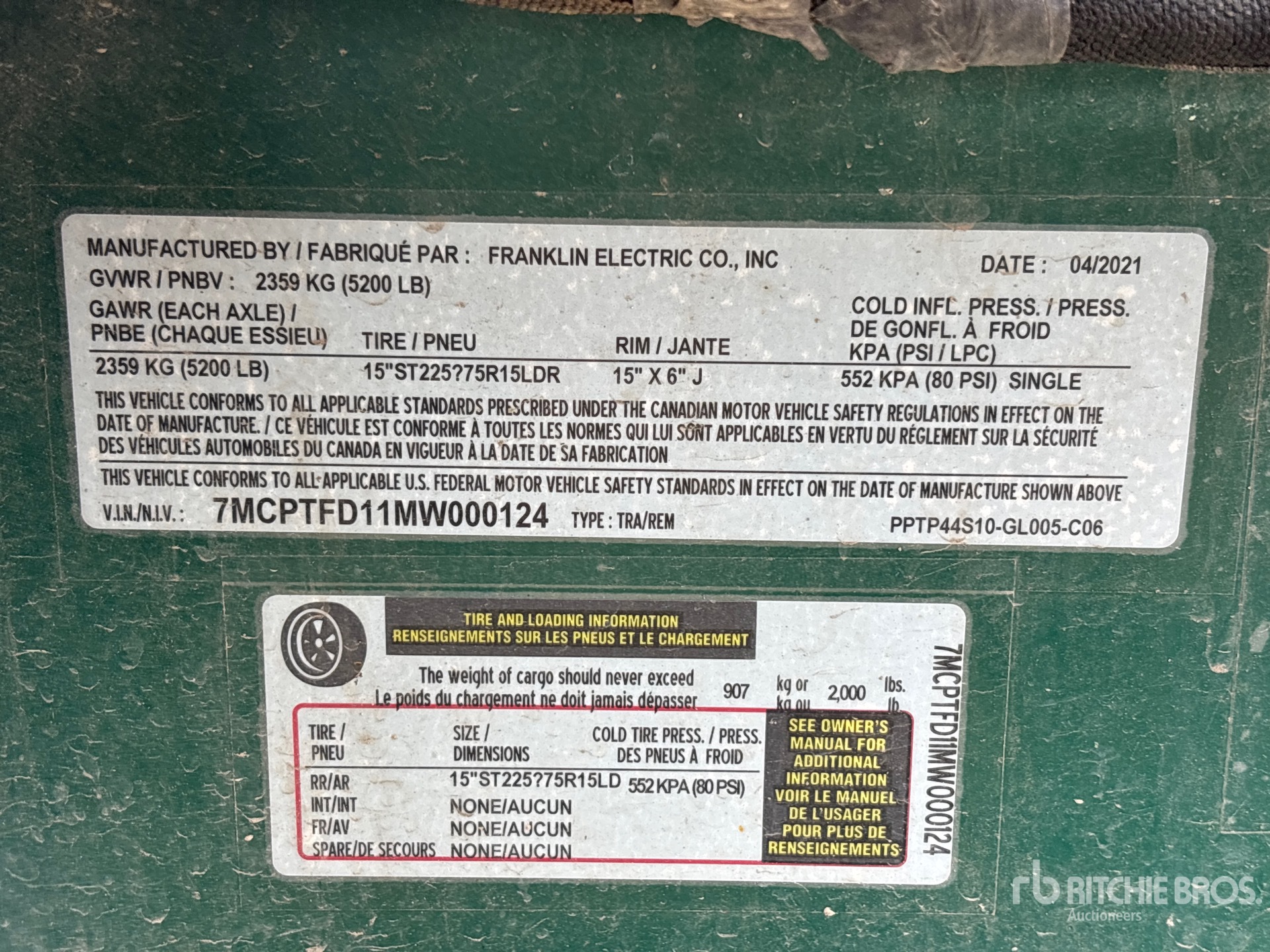 2021 Pioneer Pump PP44S10L71