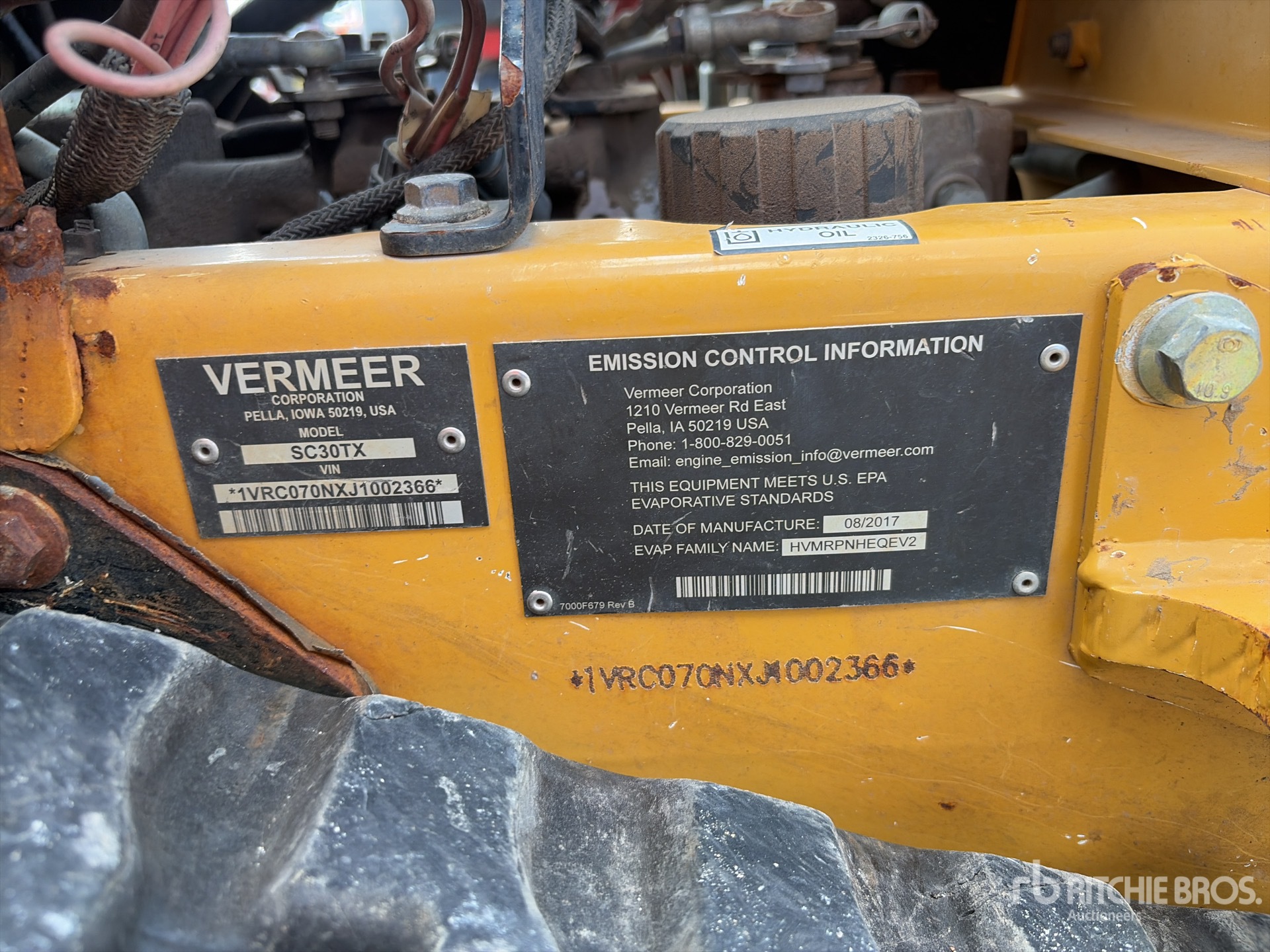 2018 Vermeer SC30TX