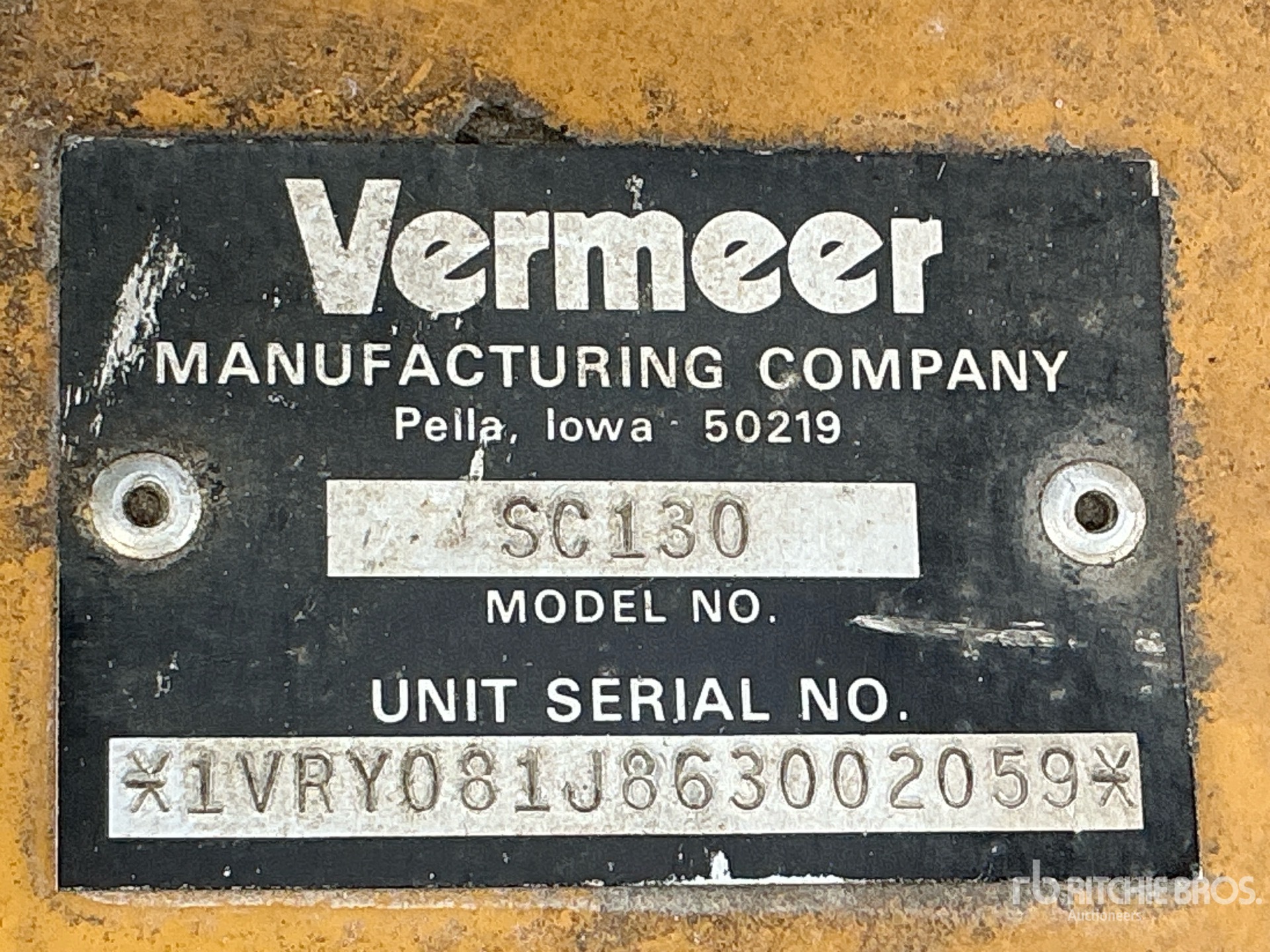 2008 Vermeer SC-130