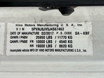 General Appearance with Numero seriale/numero d’identificazione del veicolo (VIN)
