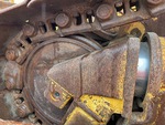 Undercarriage with Left Front Idler