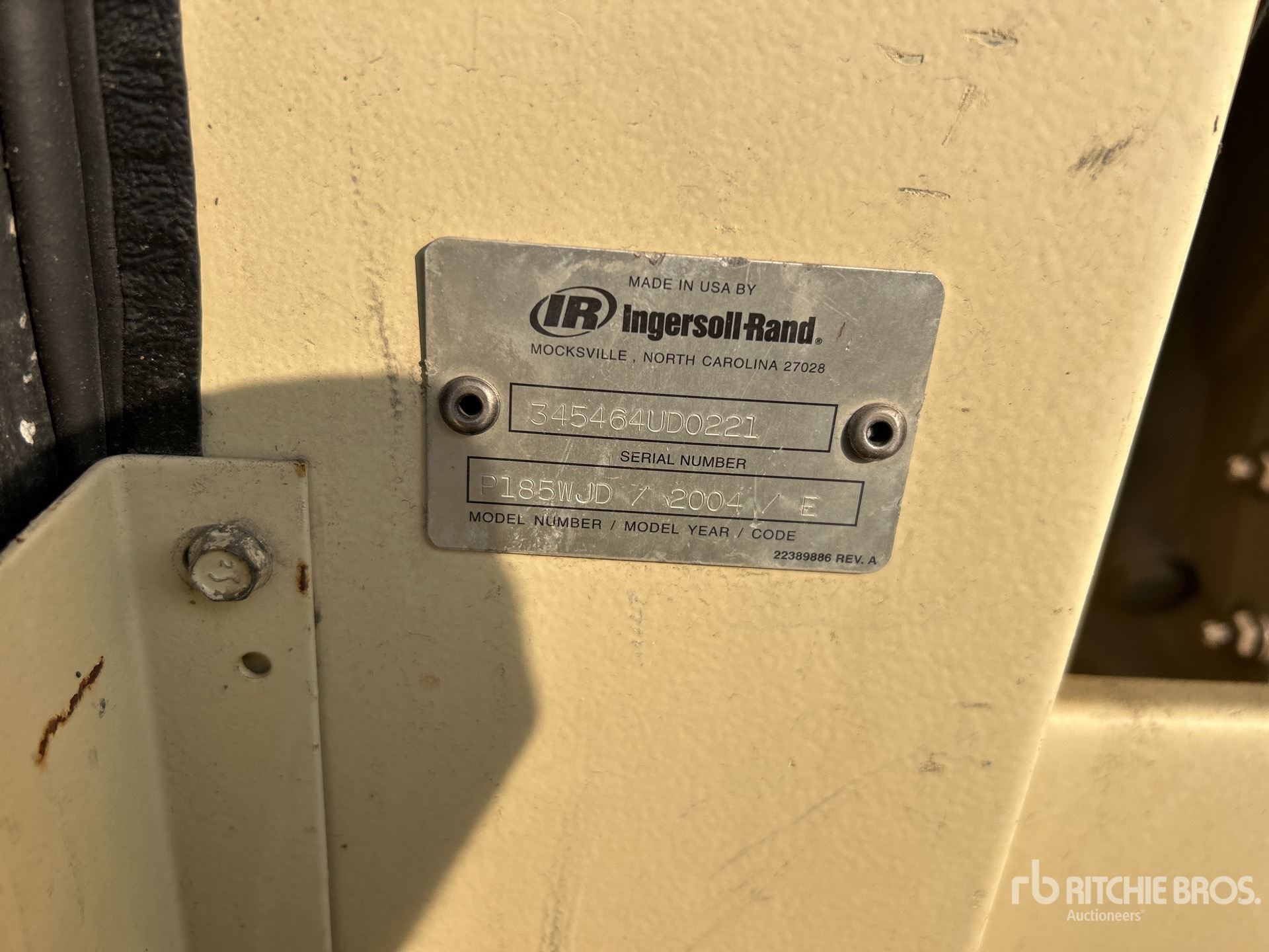 2004 Ingersoll Rand P185WJD