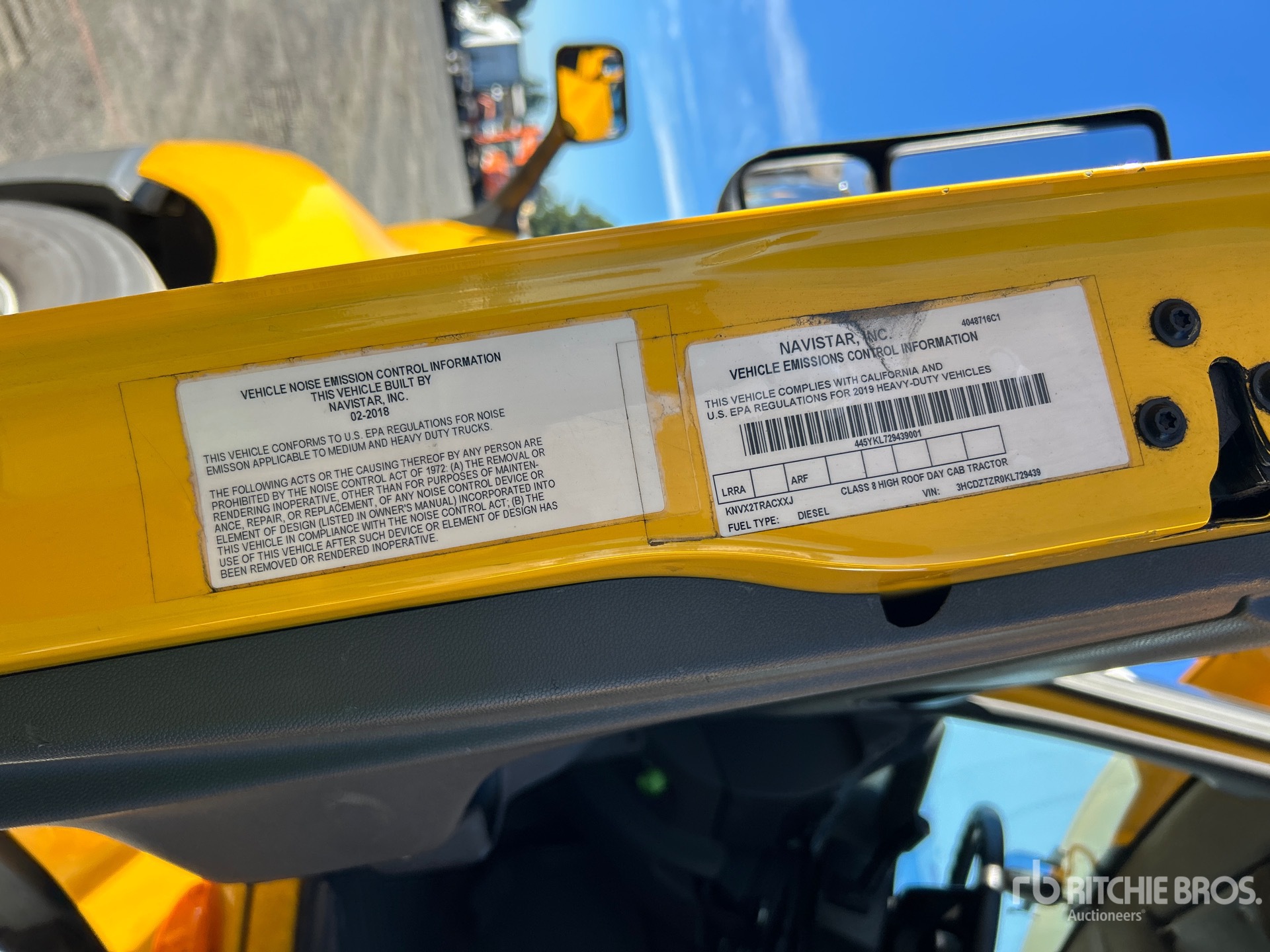 2019 International LT625