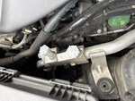 Engine with A/C Compressor