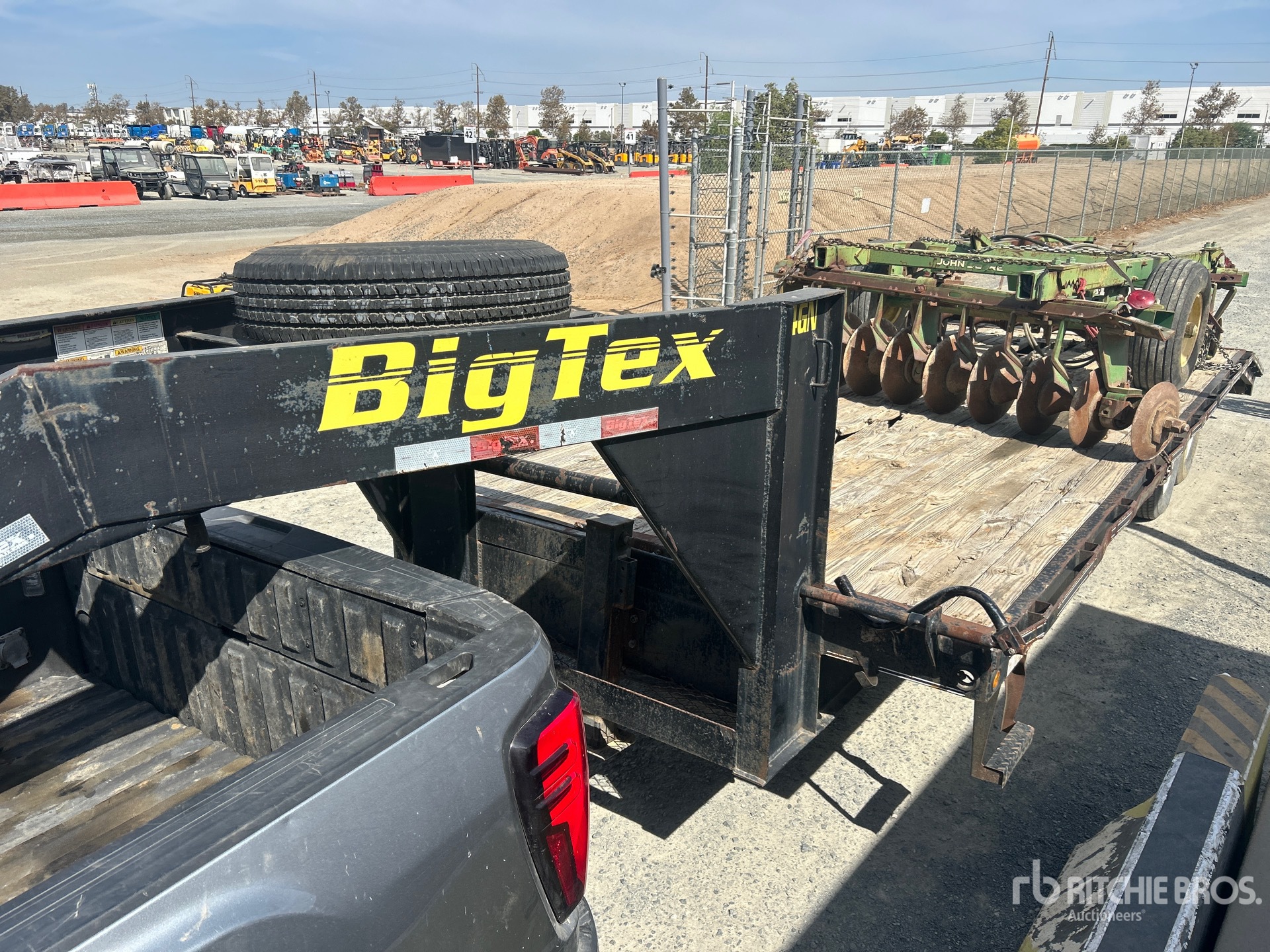 2008 Big Tex 20 ft T/A Gooseneck