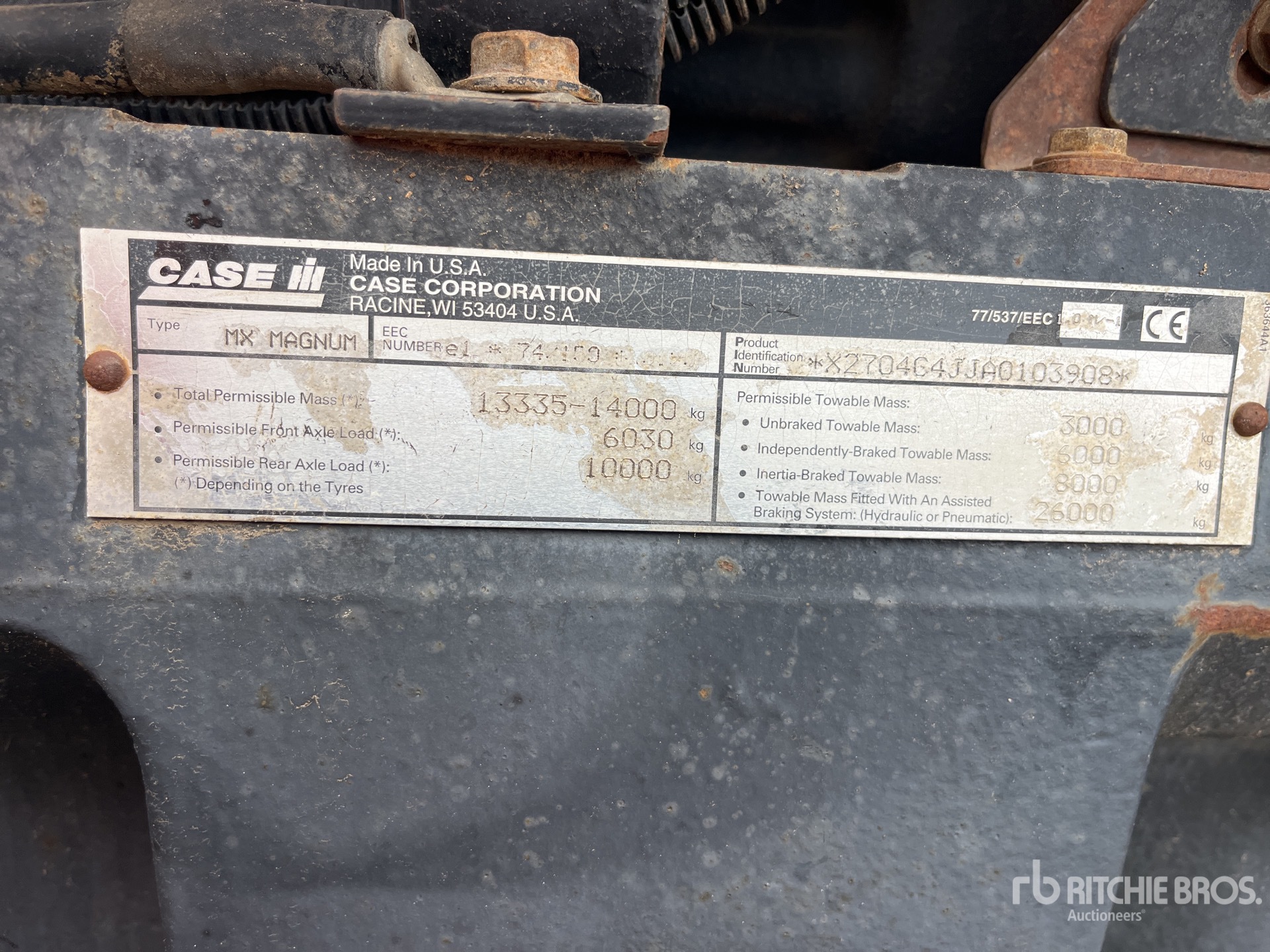 1999 Case Ih MX270