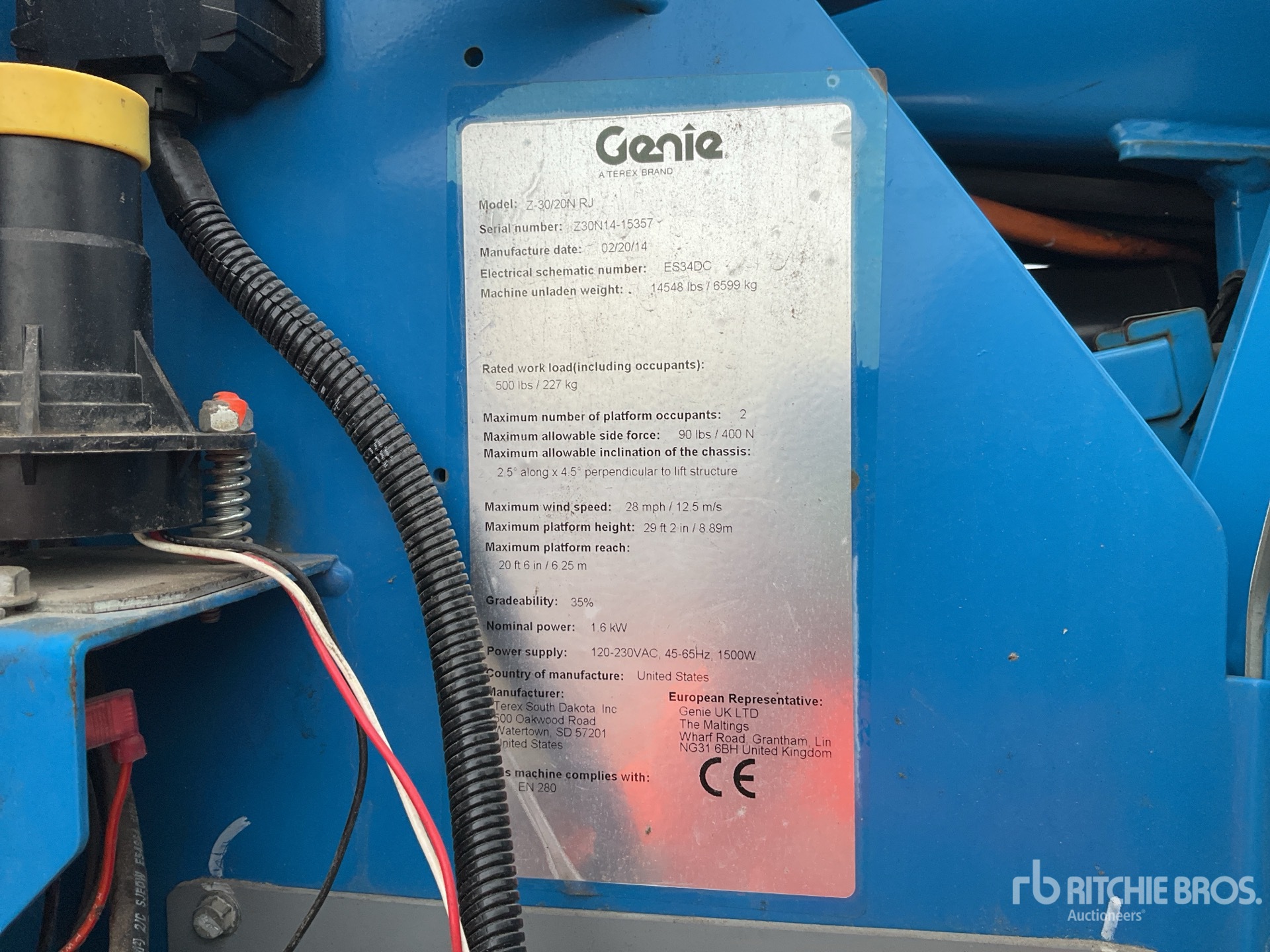 2014 Genie Z30/20