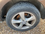 Chassis with Left Rear Tire