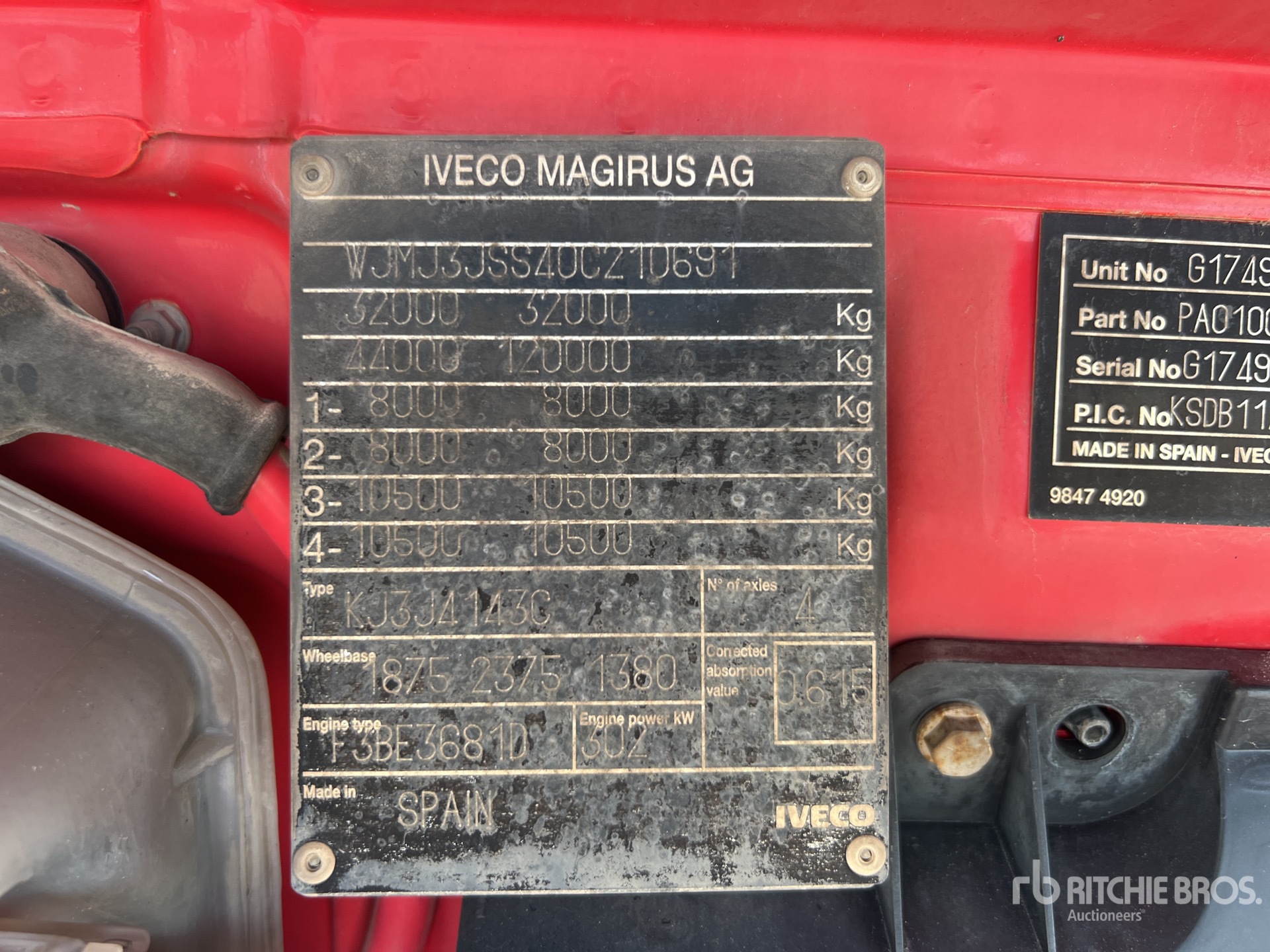2008 Iveco TRAKKER 410