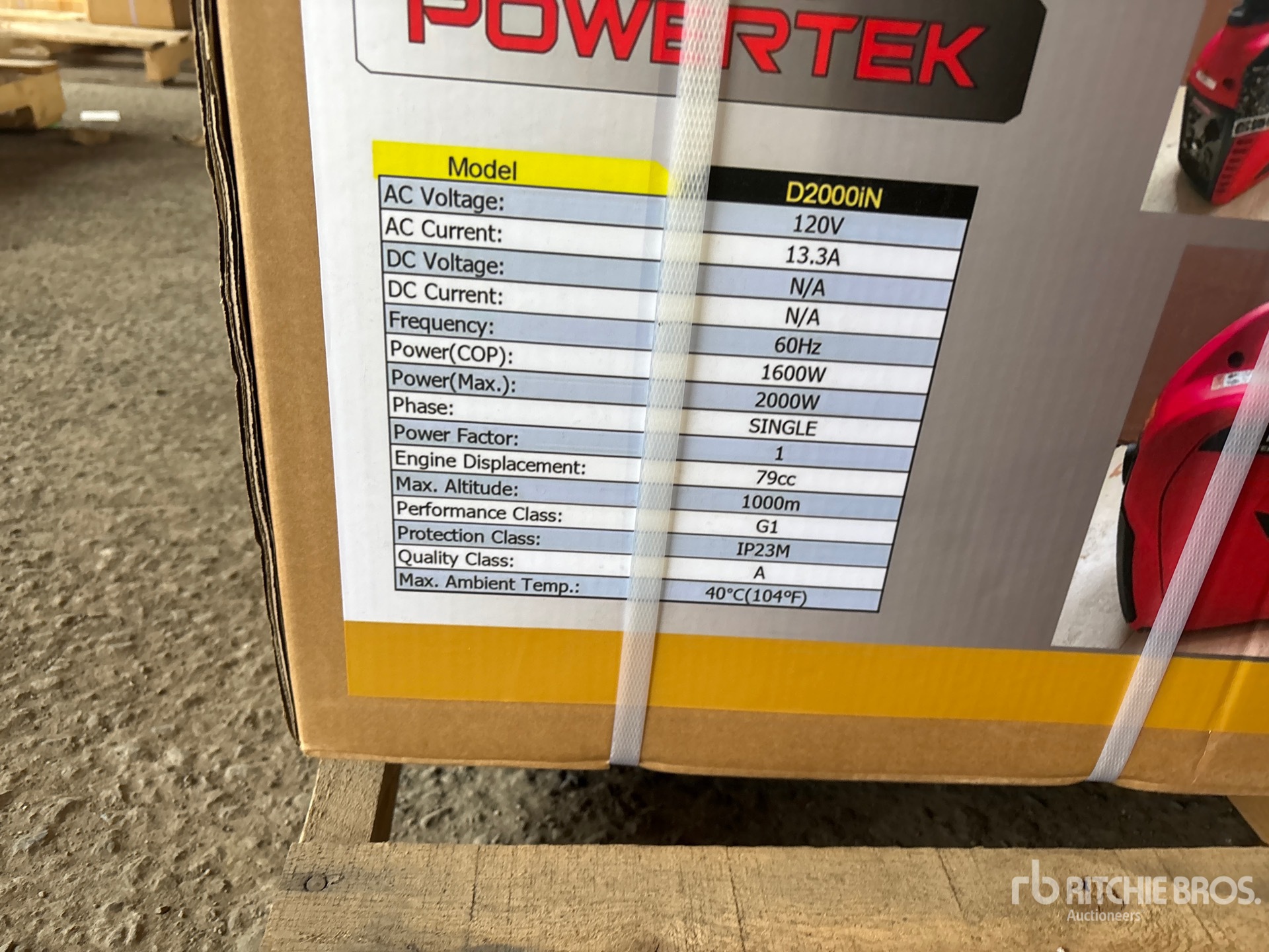 2026 Powertek D2000IN