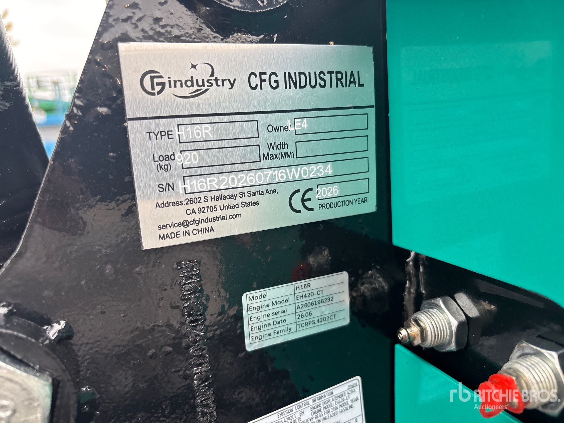 2026 CFG H16R
