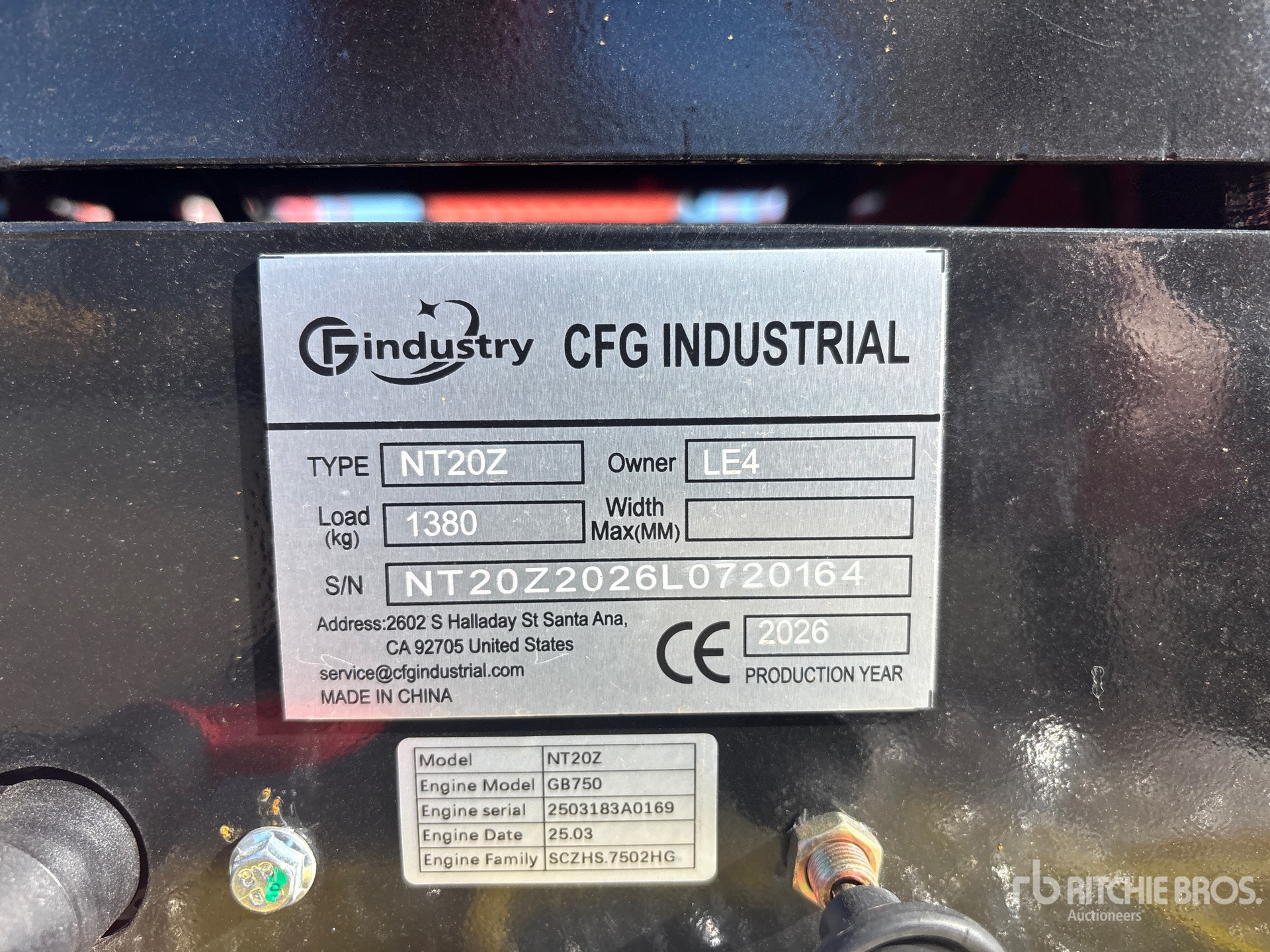 2026 CFG NT20Z