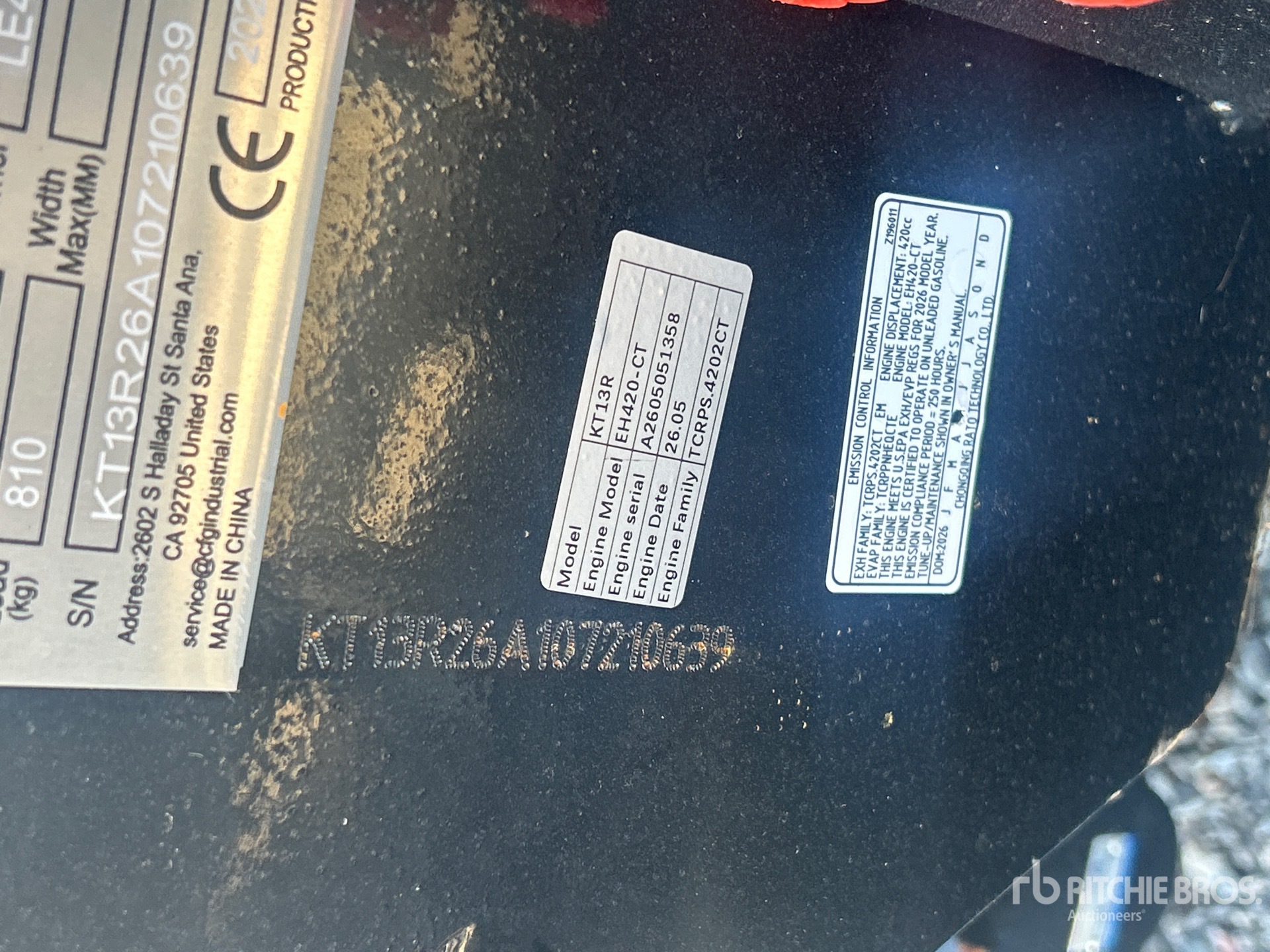 2026 CFG KT13R