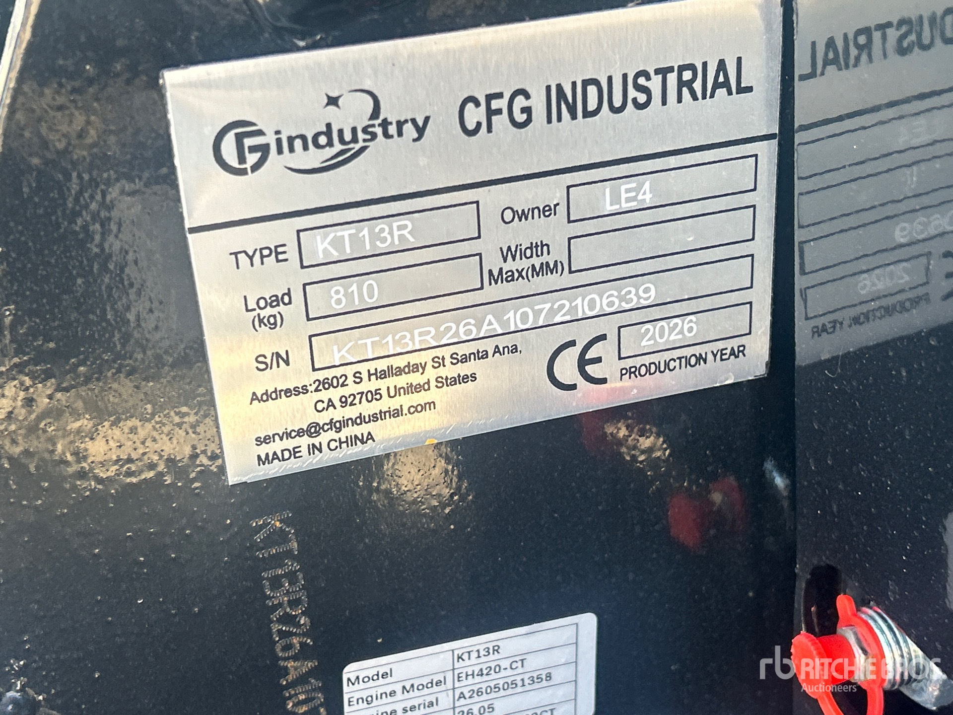 2026 CFG KT13R
