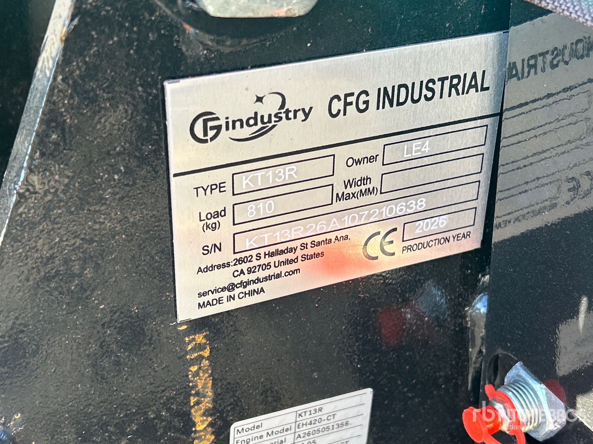 2026 CFG KT13R