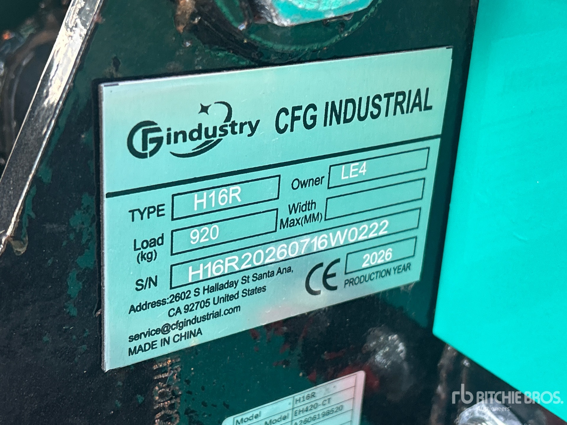 2026 CFG H16R