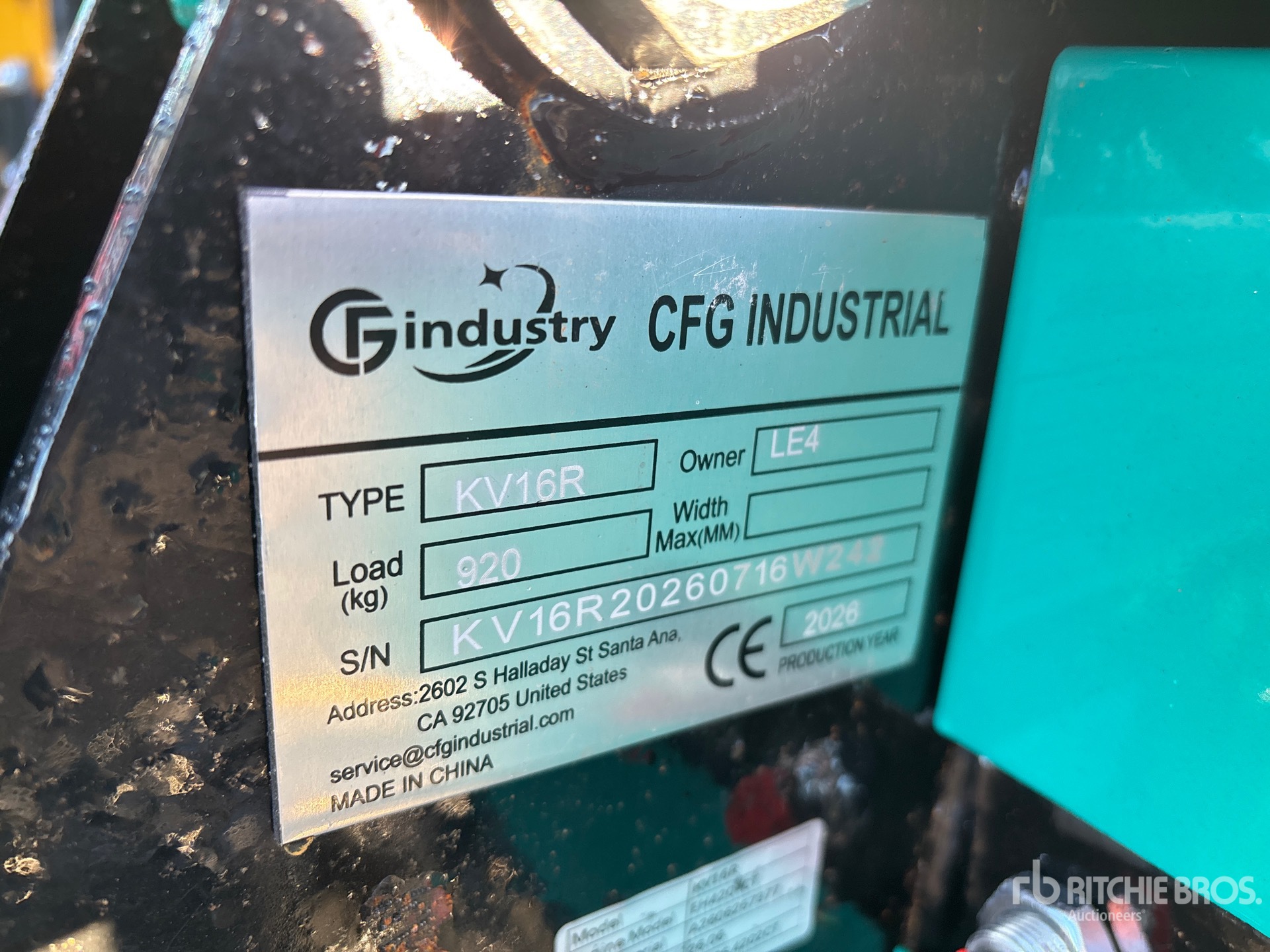 2026 CFG KV16R