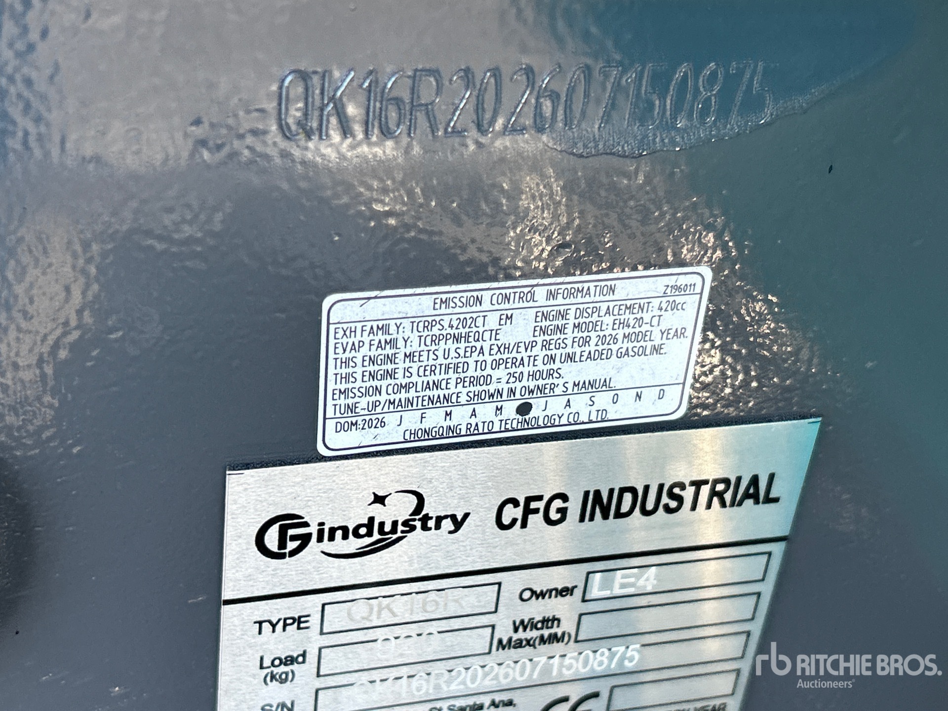 2026 CFG QK16R