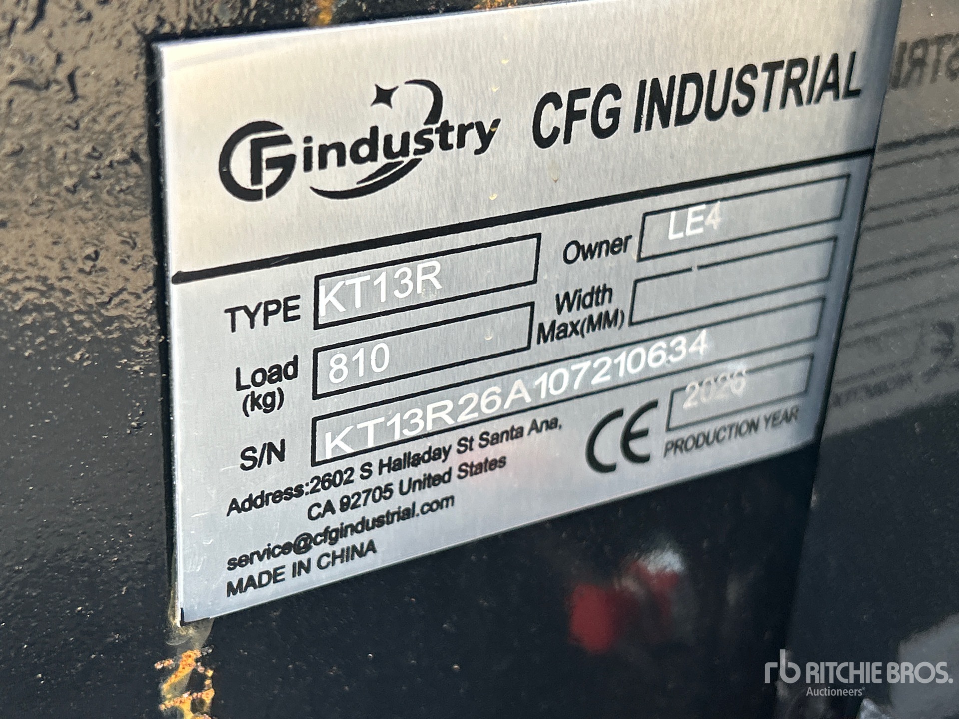 2026 CFG KT13R