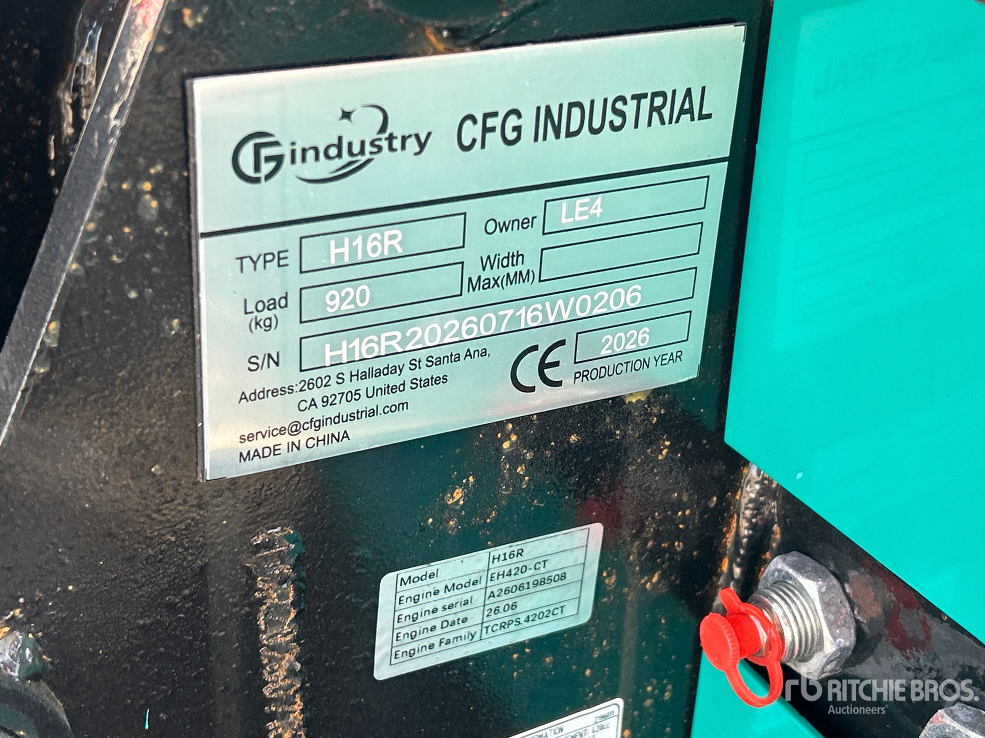 2026 CFG H16R
