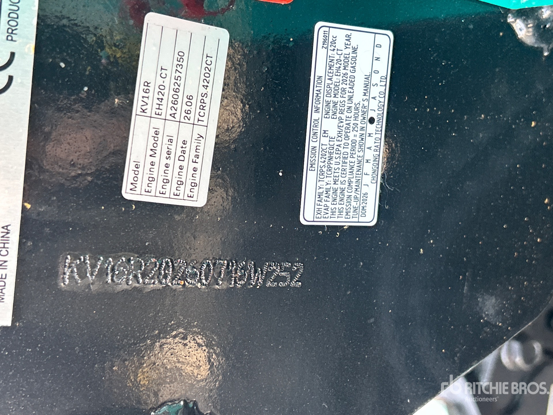 2026 CFG KV16R