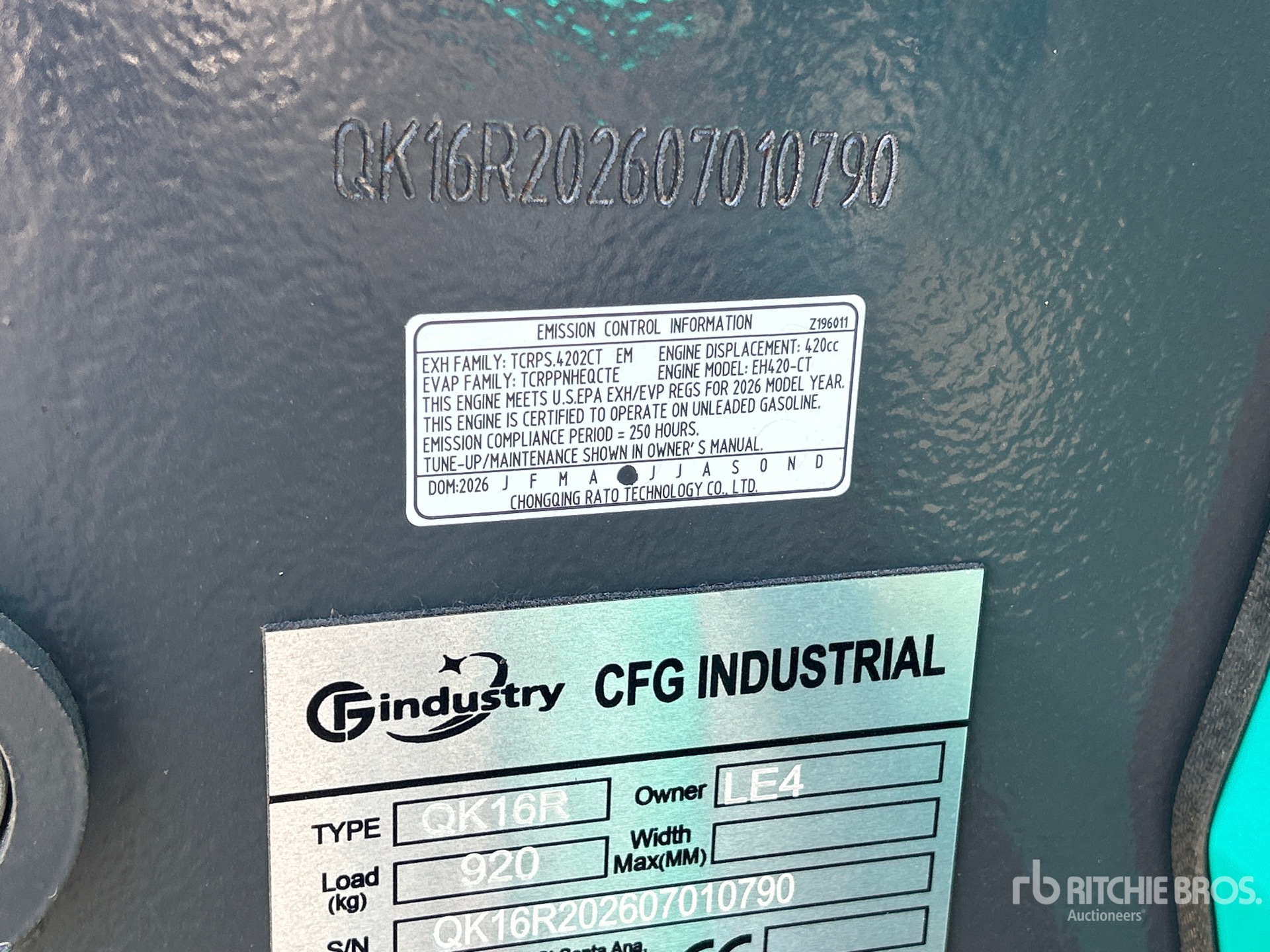 2026 CFG QK16R
