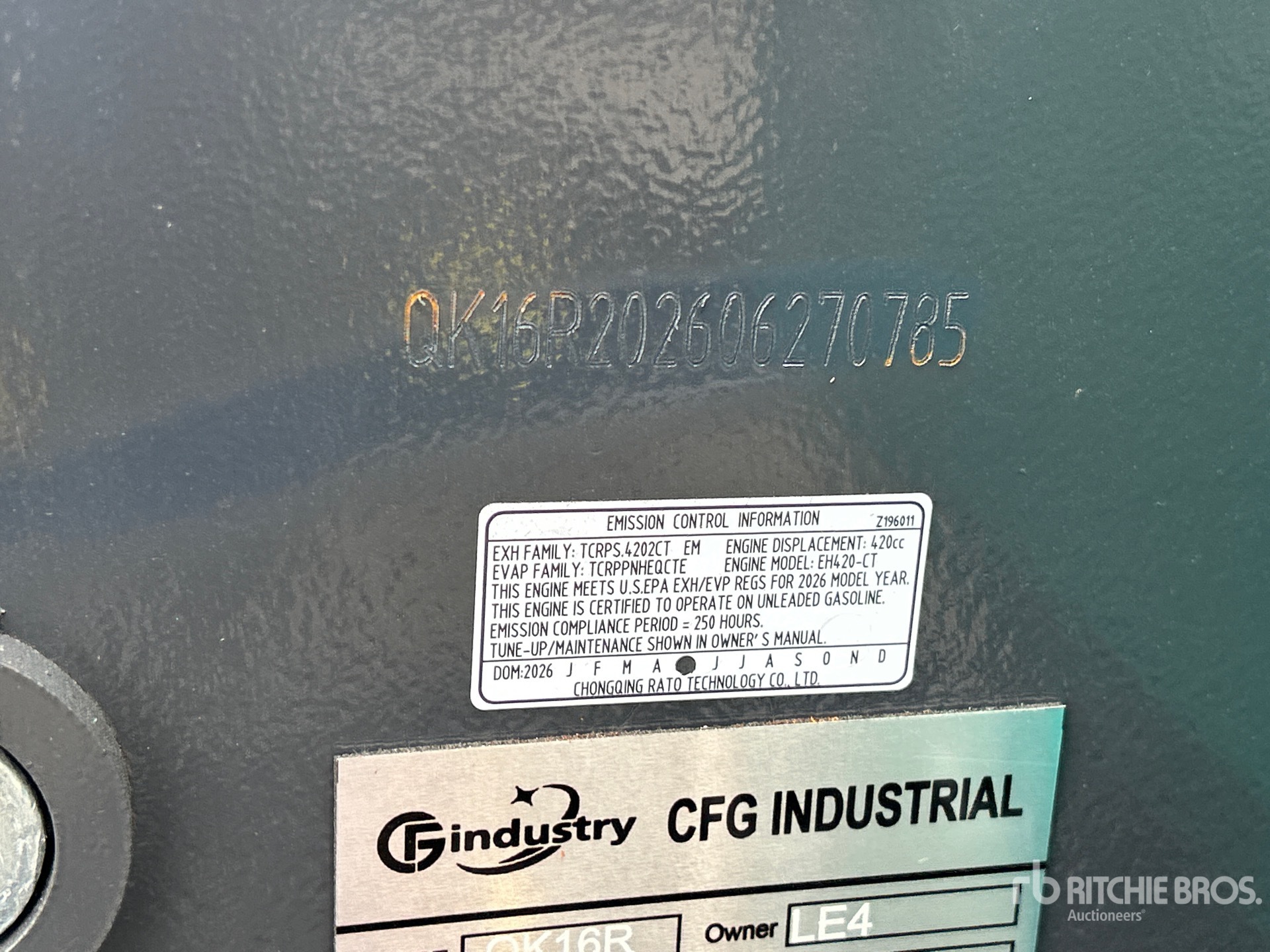 2026 CFG QK16R