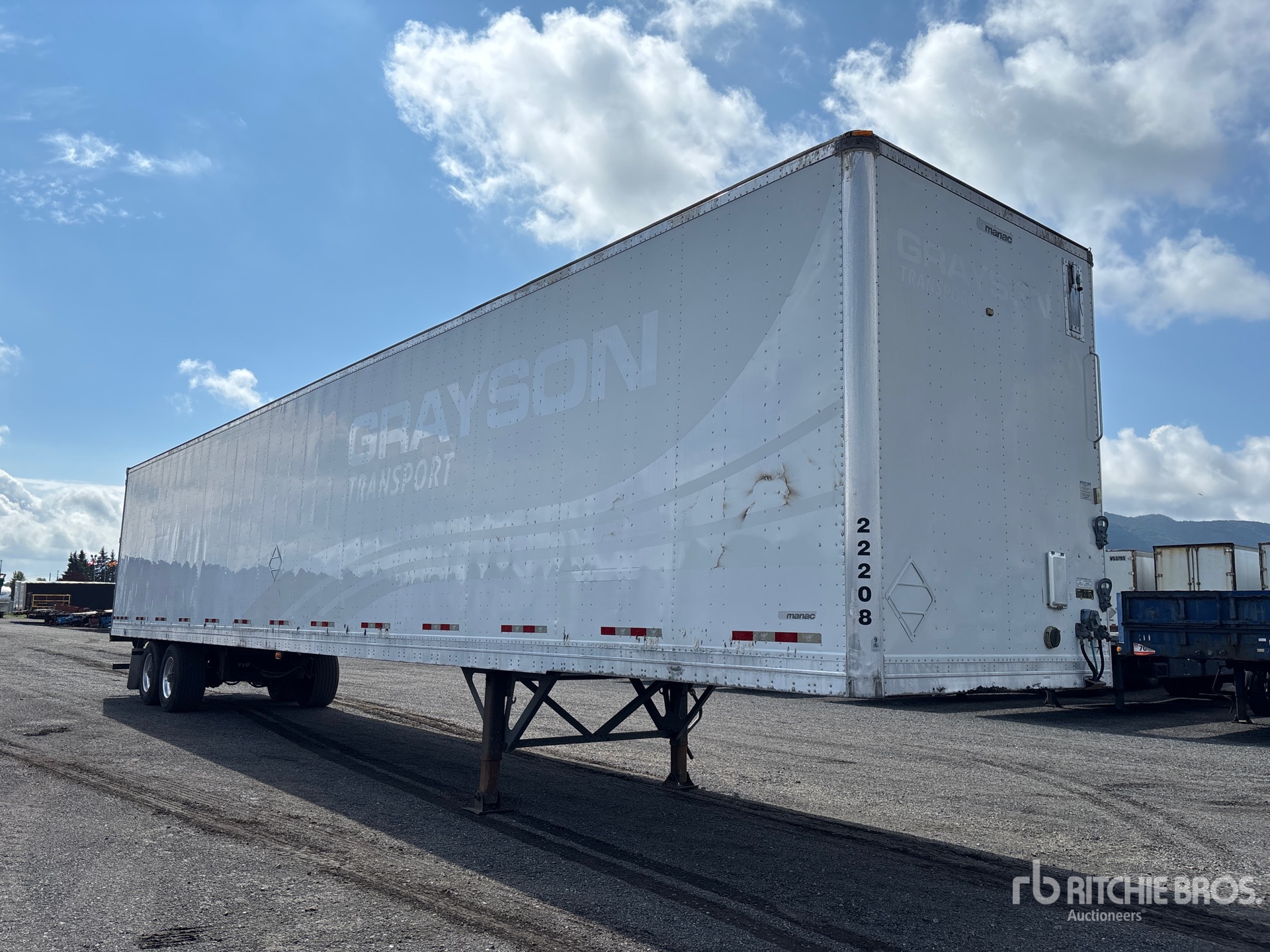 2016 Manac 53 ft x 102 in T/A