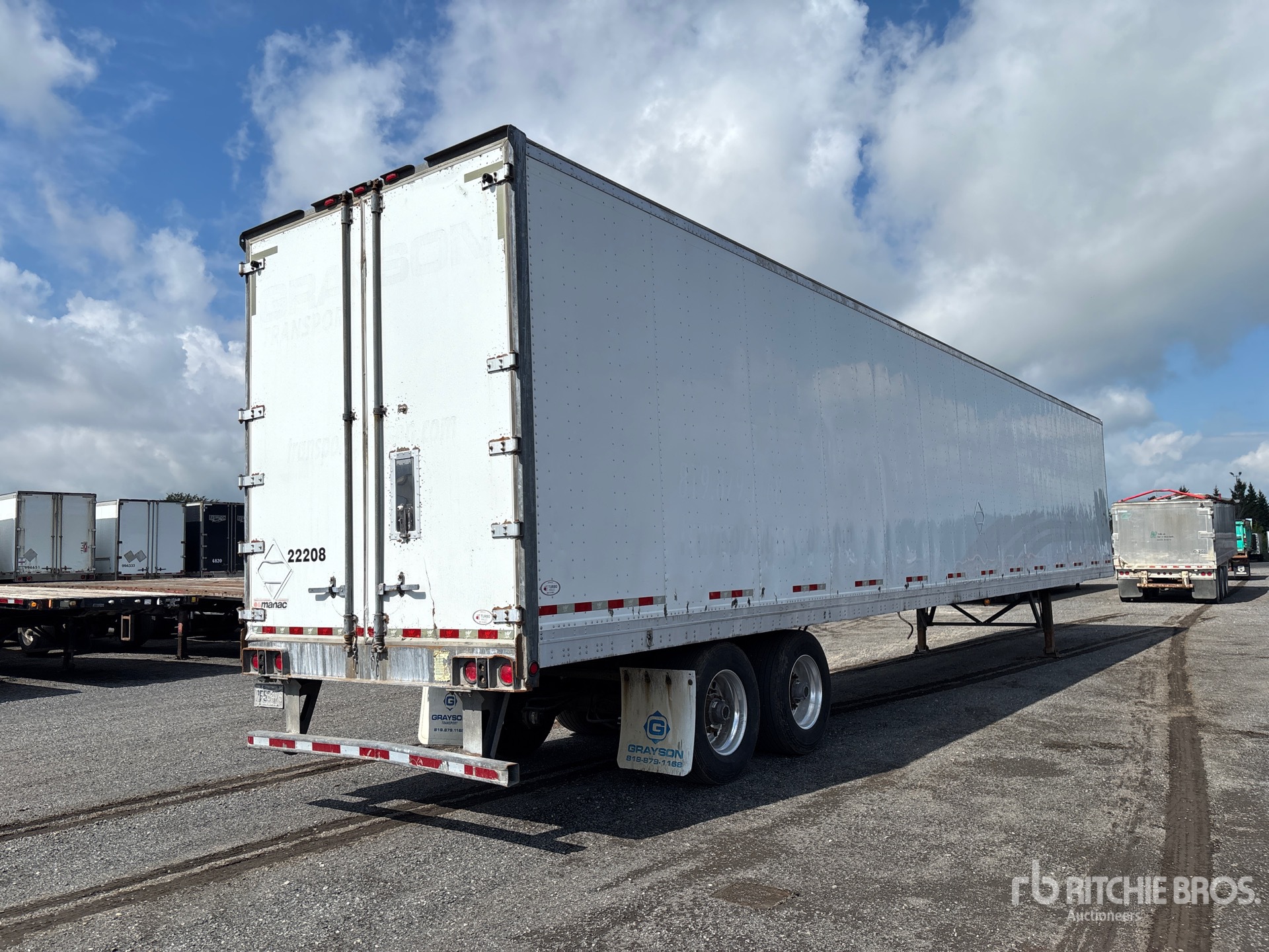 2016 Manac 53 ft x 102 in T/A