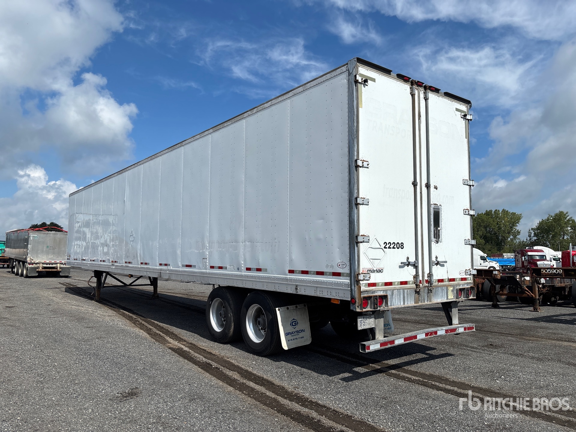 2016 Manac 53 ft x 102 in T/A