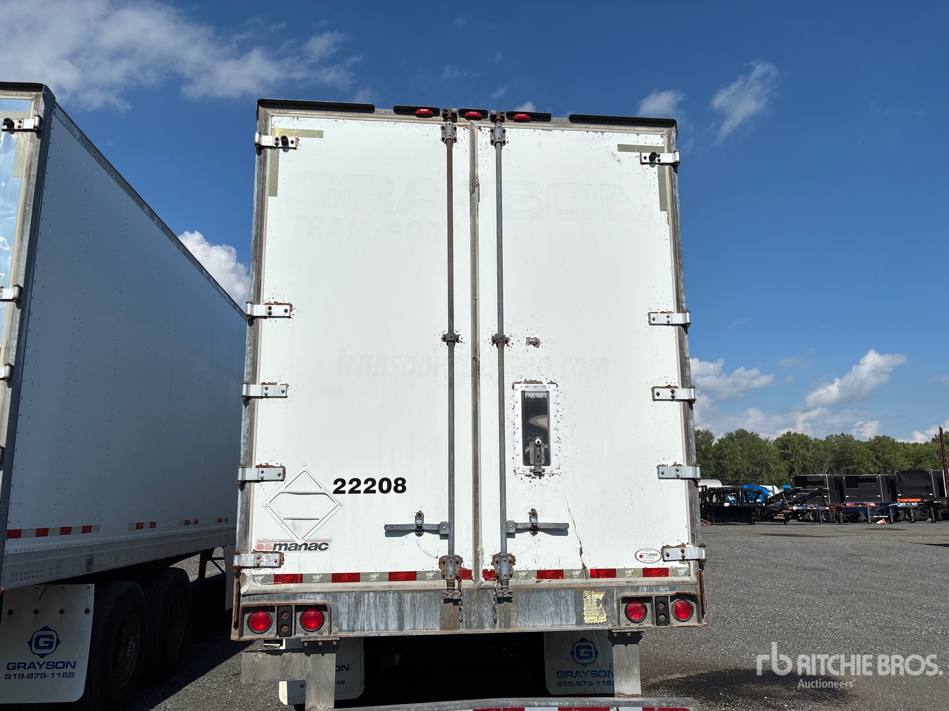 2016 Manac 53 ft x 102 in T/A