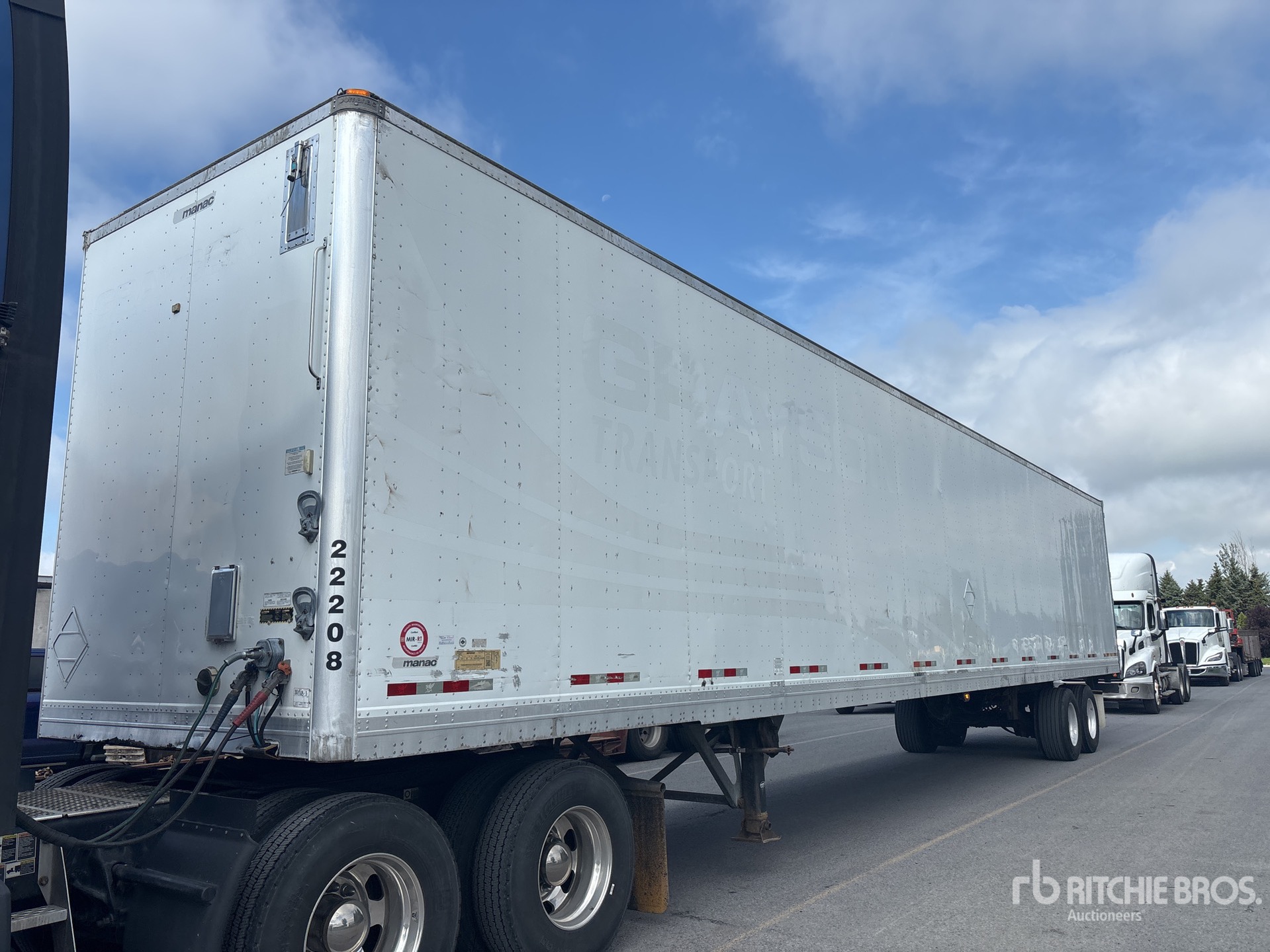 2016 Manac 53 ft x 102 in T/A