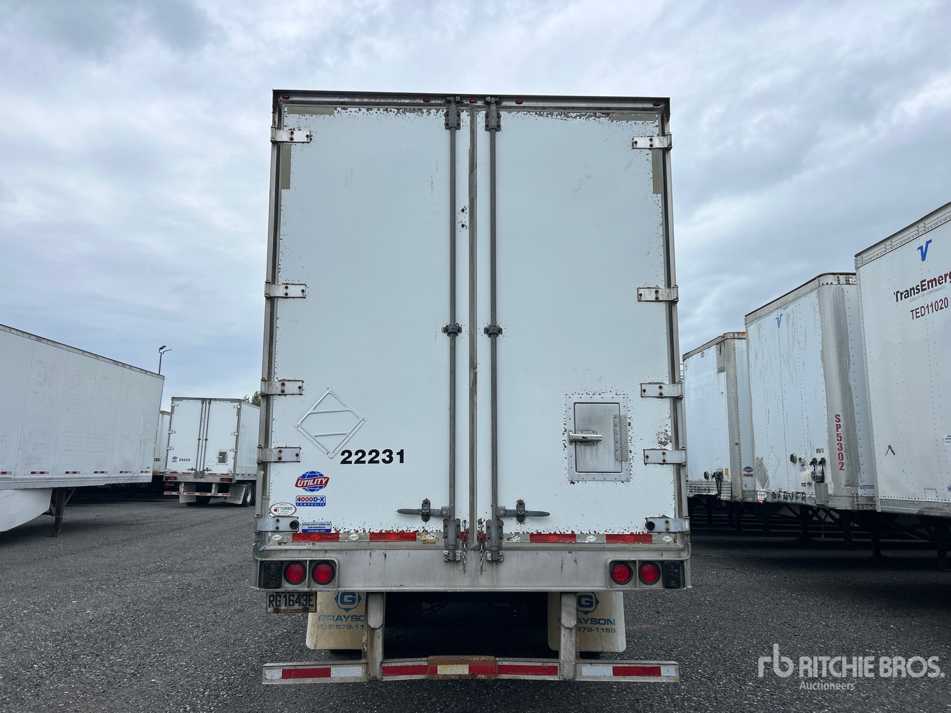 2016 Utility 53 FT T/A