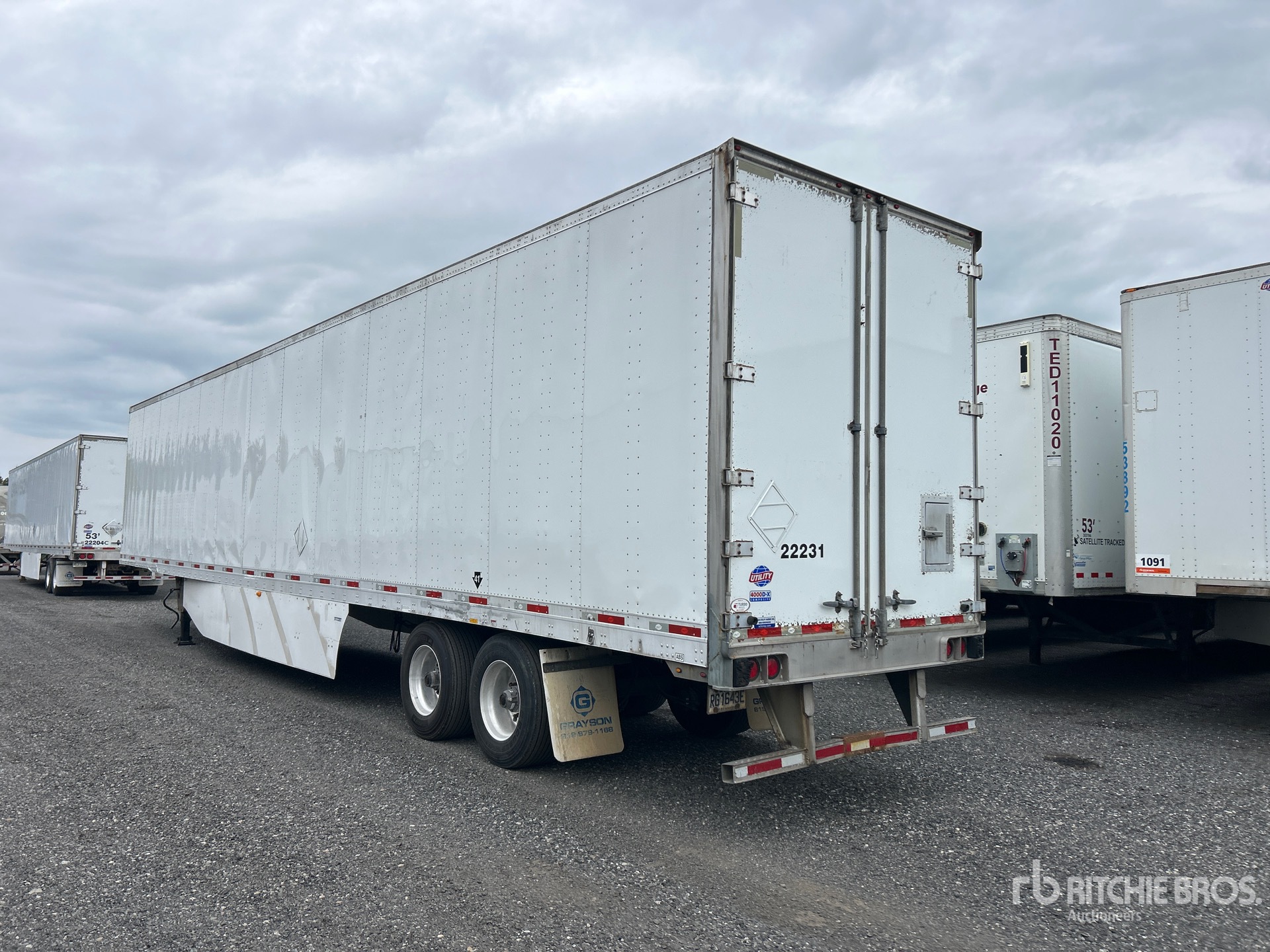 2016 Utility 53 FT T/A