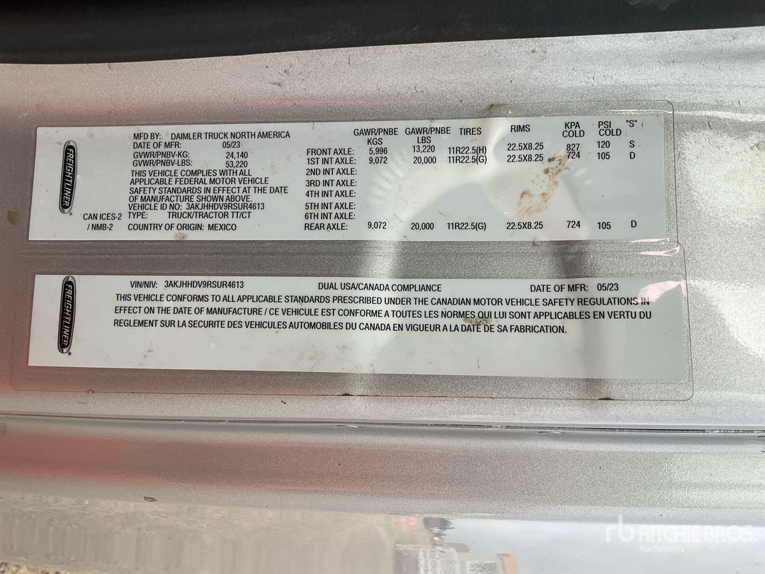 2024 Freightliner CASCADIA 126
