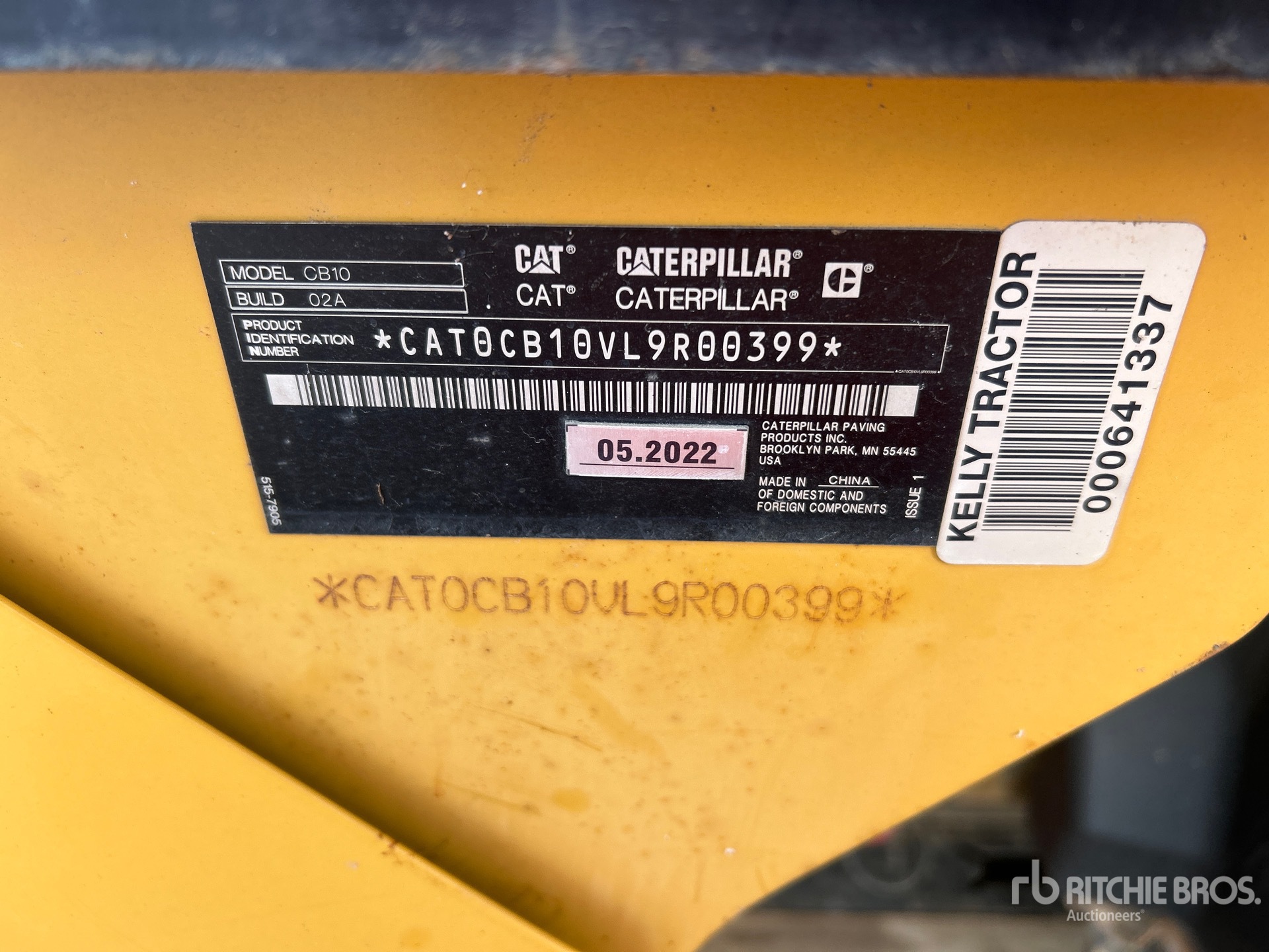 2022 Caterpillar CB-10