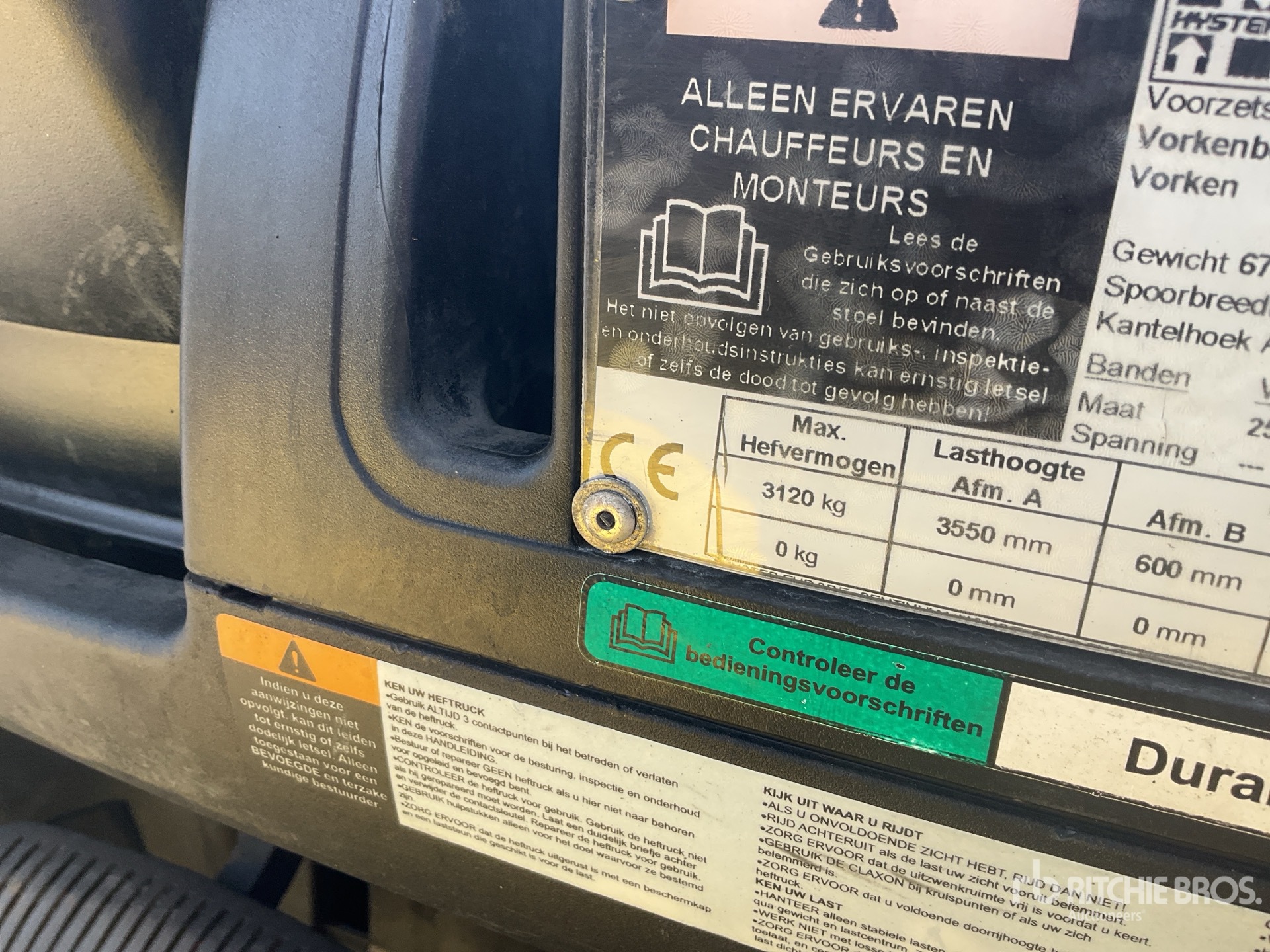 2011 Hyster H4.0FT5