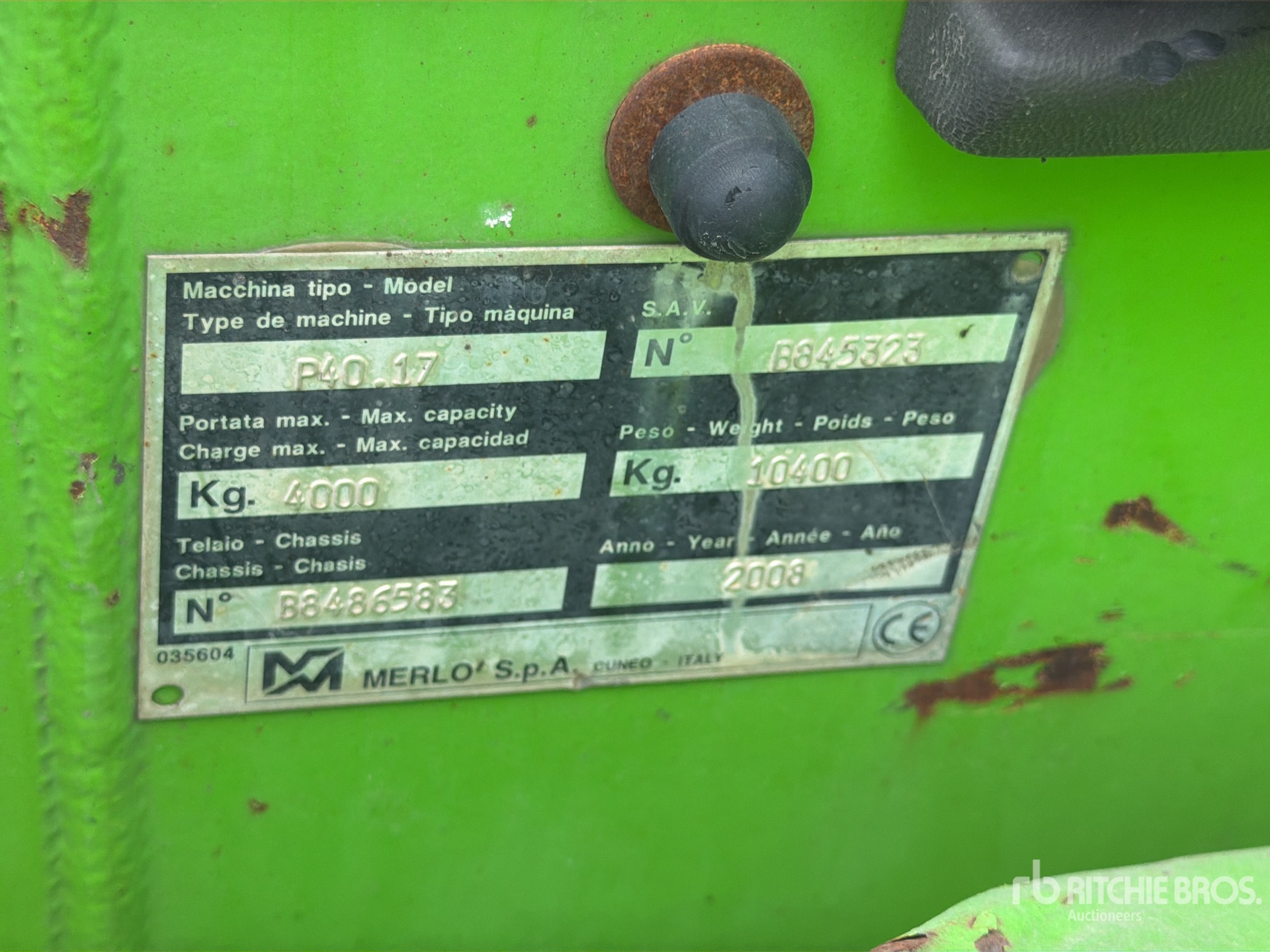 2008 Merlo P40.17