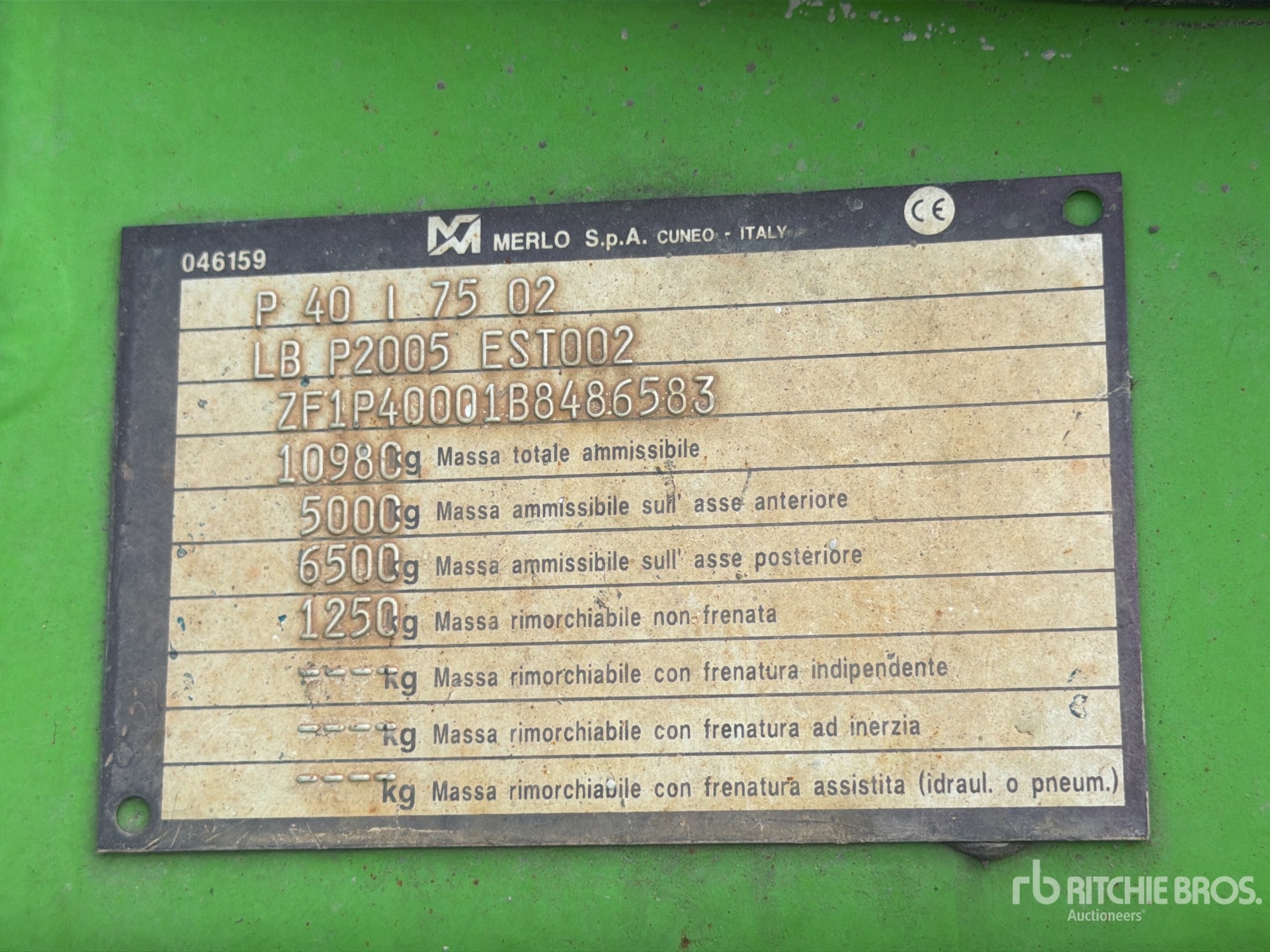 2008 Merlo P40.17