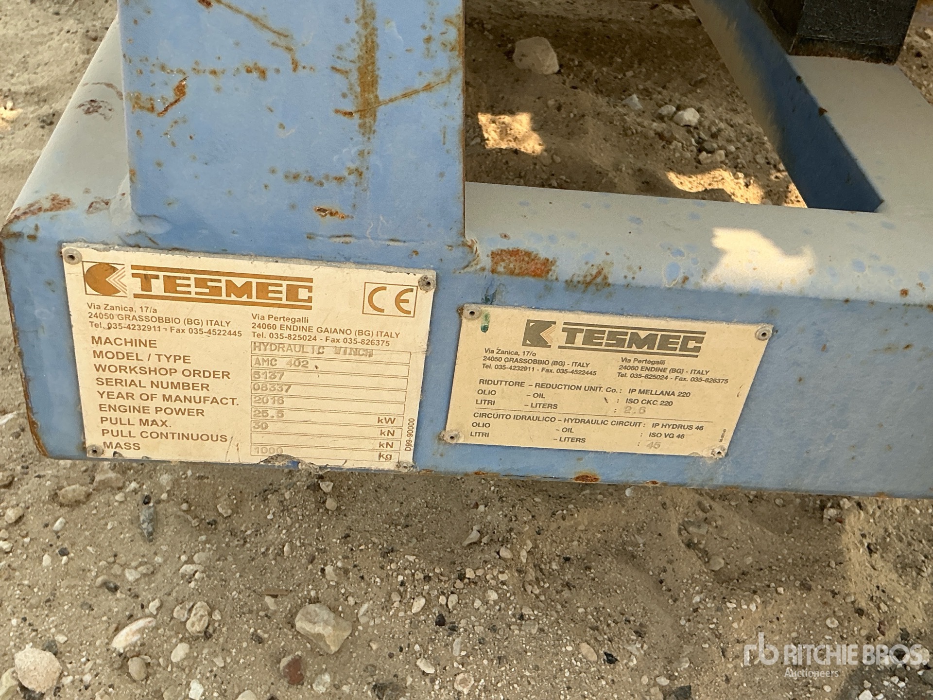 2016 Tesmec AMC 402